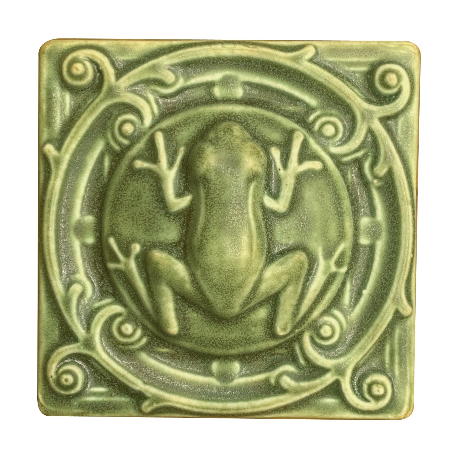 Tree frog 4 x 4 Oakhill glaze.JPG