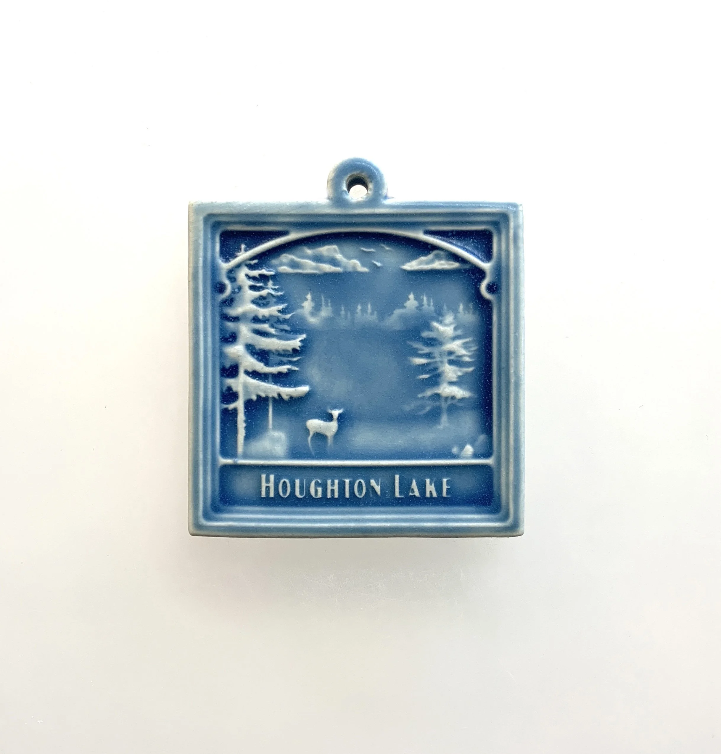 Houghton lake ornament freshwater blue .JPG