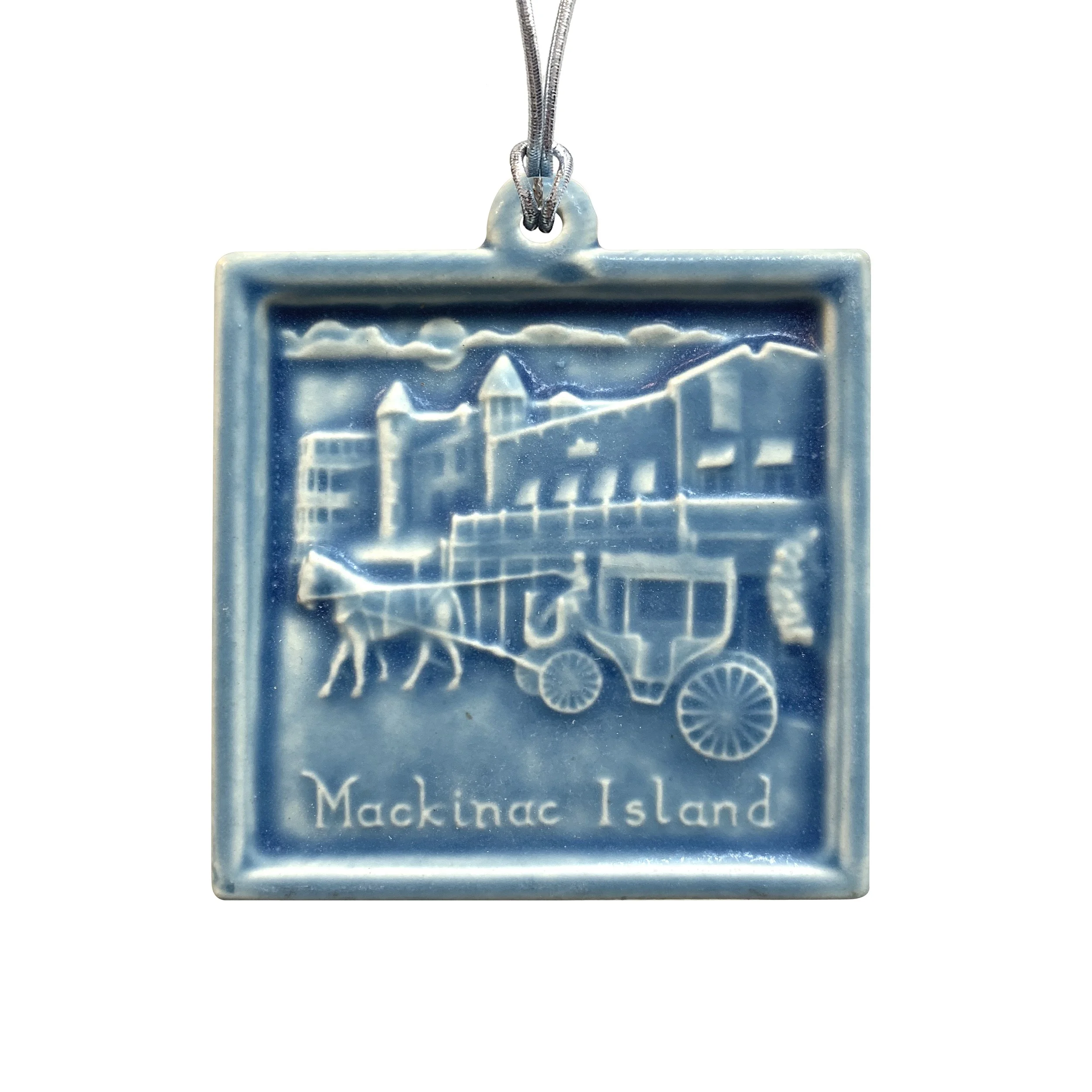 Mackinac Island Horse & Carriage Ornament