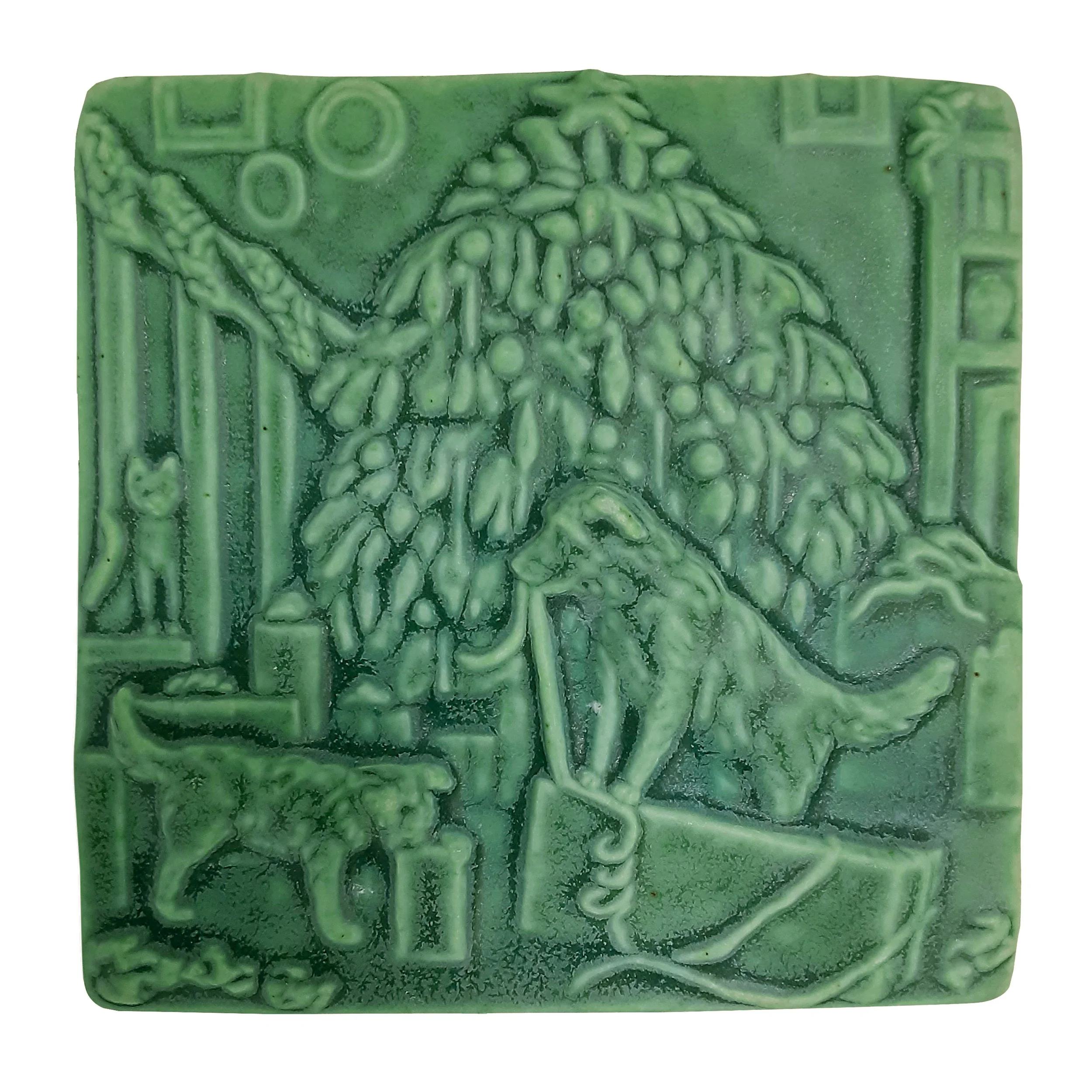 Dog Opens Presents Leaf Green.jpg