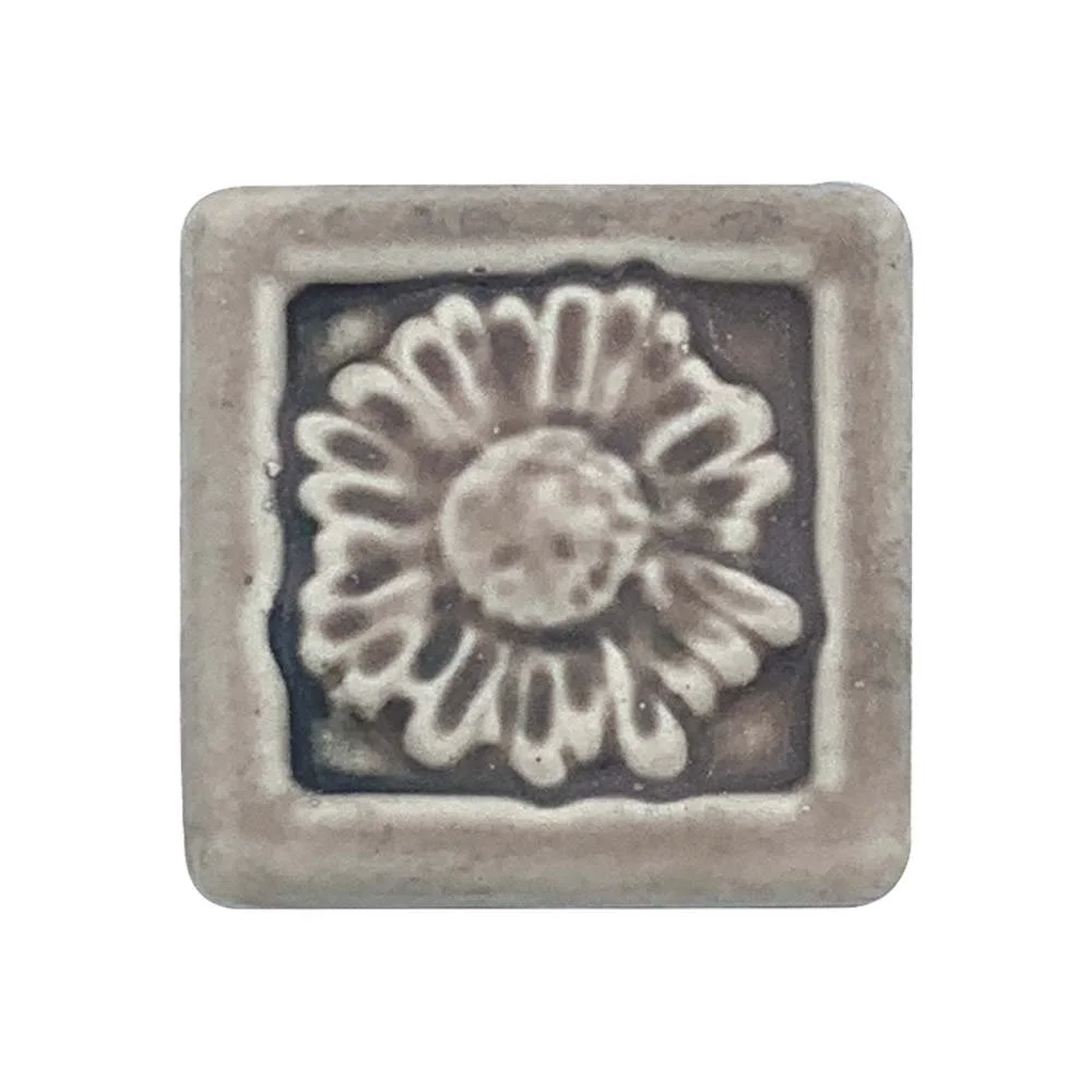 Daisy Tile 2x2 Sepia Glaze.JPG