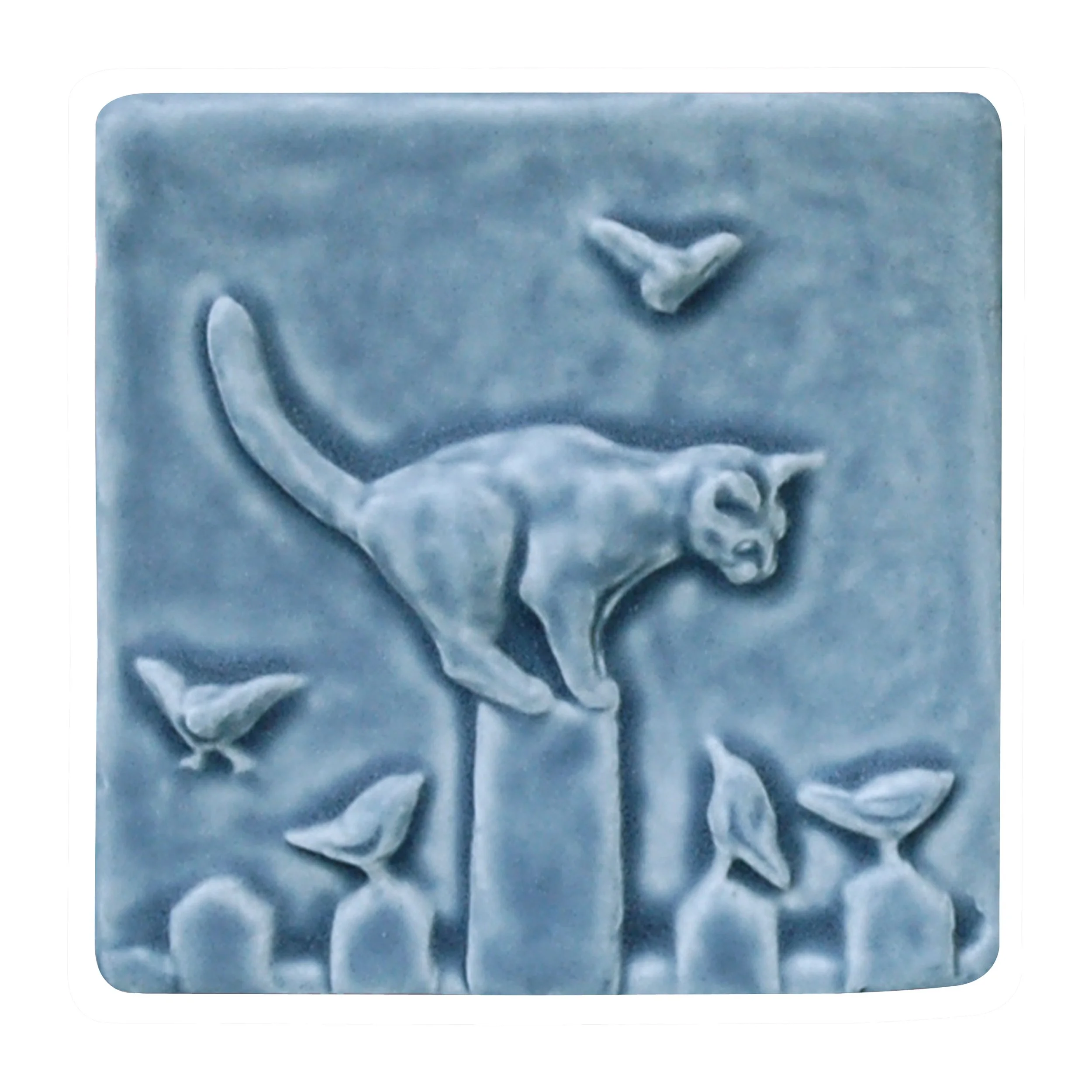 Cat on Fence Freshwater  blue glaze.jpg