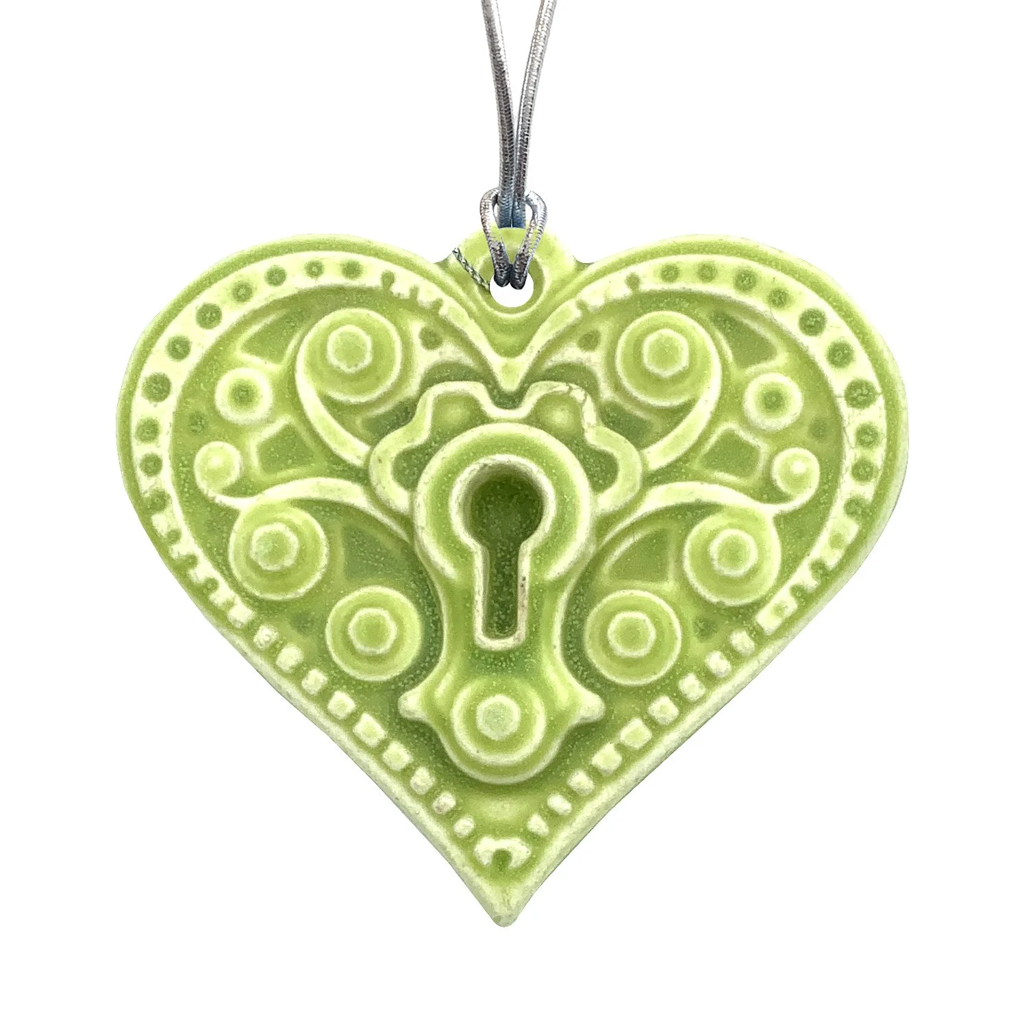 Keyhole Heart Ornament Chartreuses Glaze.jpg
