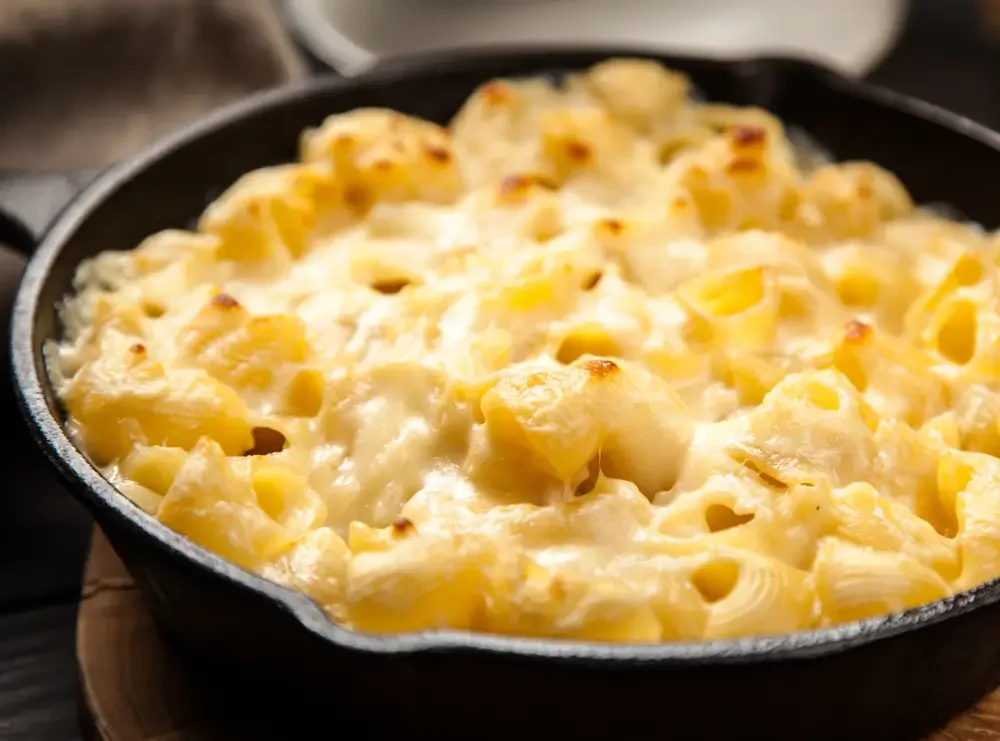 A crock of mac & cheese at the Dutch Ale House in Saugerties, NY