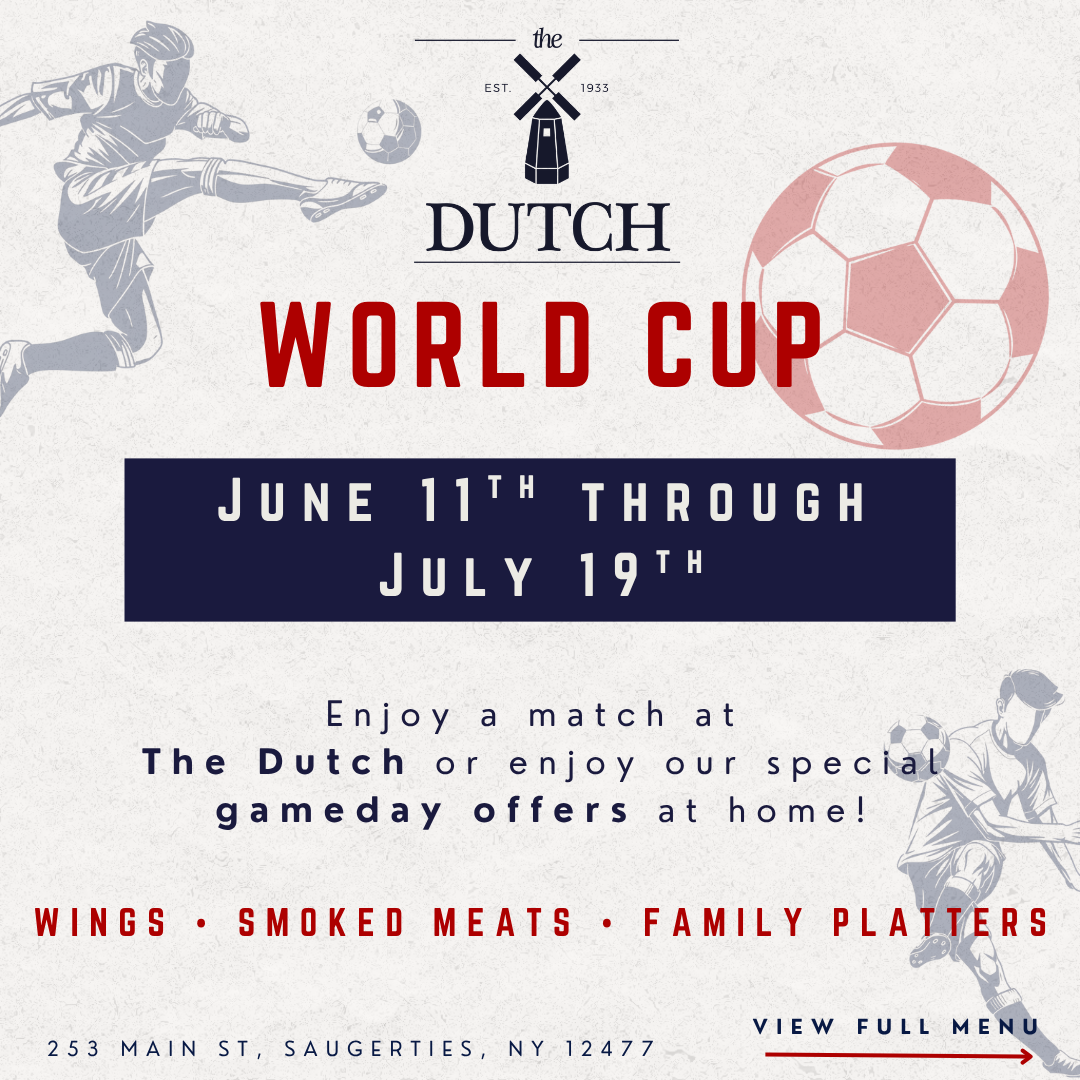 Enjoy the World Cup at The Dutch!