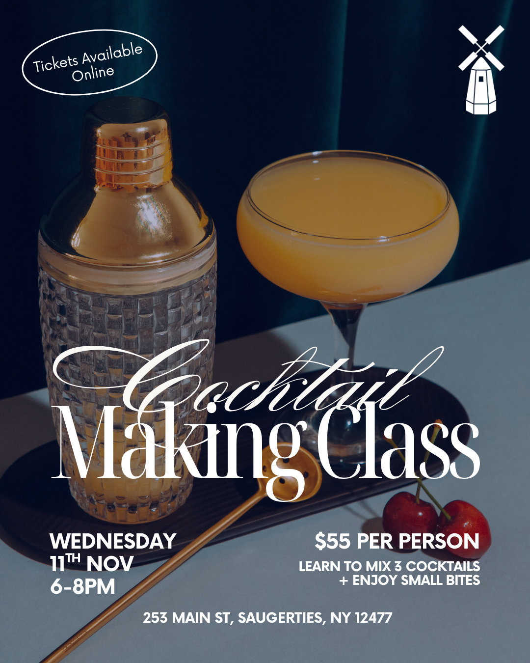 Cocktail Making Class at The Dutch