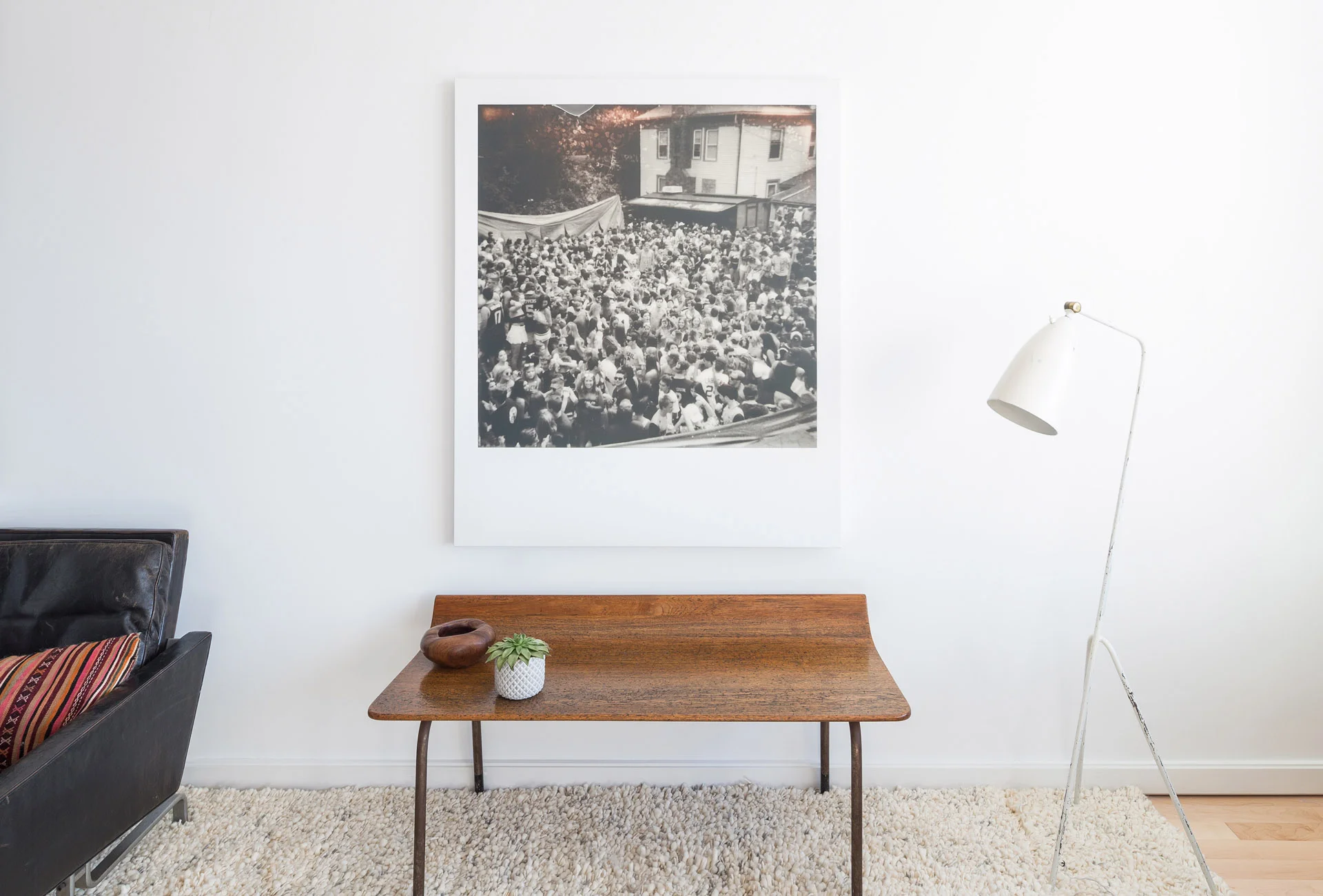 Untitled ( College) Archival pigment on canvas 46" x 38"