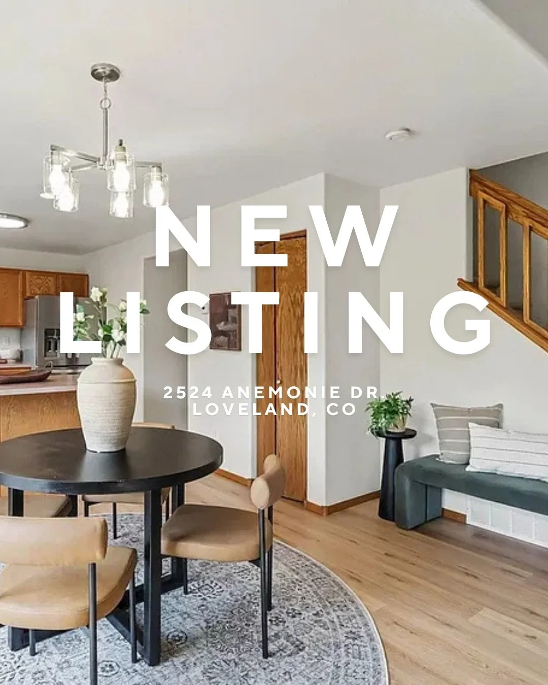 Check out this beautiful new listing at 2524 Anemonie Dr. Loveland, CO! Featuring brand new LVP and durable nylon carpet designed to look great and last for years to come.

#shoplocal #newlisting #nocorealestate @flooring #design