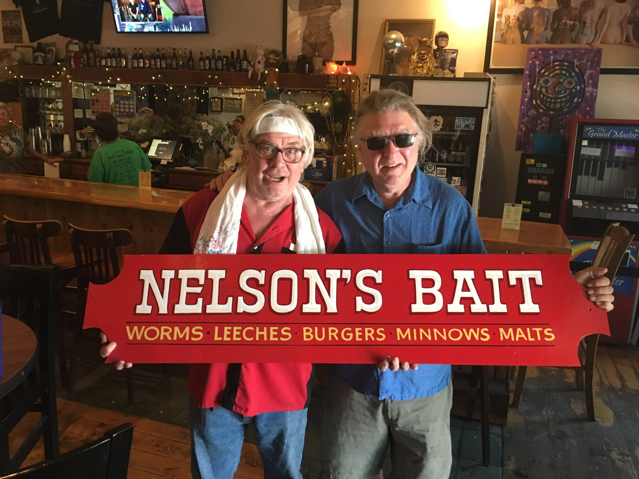 Lettered Business Sign