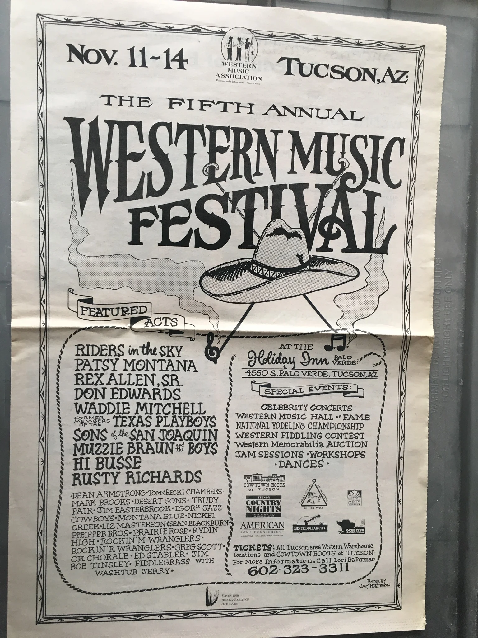 Hand-lettered Poster