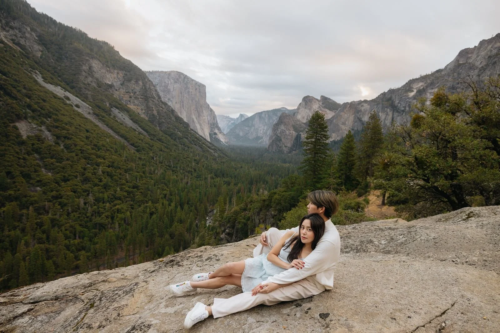 Romantic Sunrise Engagement Photos in Stunning Yosemite Valley