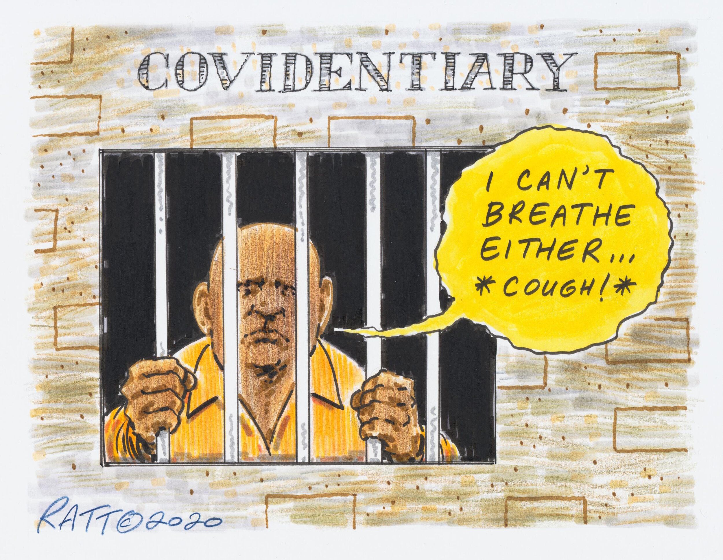   Those caught in the criminal justice system can develop respiratory problems in or out of prison.  The Rule of Law This Week, May 31, 2020.)  