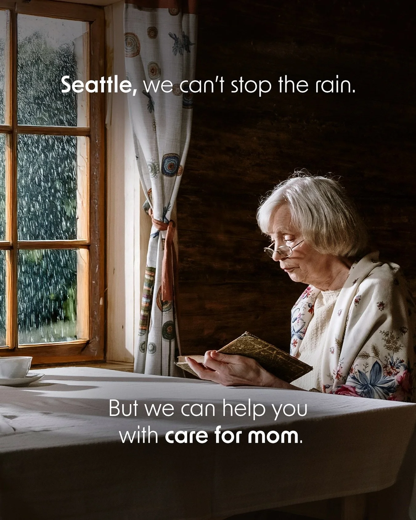 With Kizuna, there&rsquo;s no need to put more on your plate than necessary this season. We&rsquo;re here to connect you with Seattle&rsquo;s most trusted caregivers. 

So, no&hellip; we can&rsquo;t control the weather, but we can control your qualit