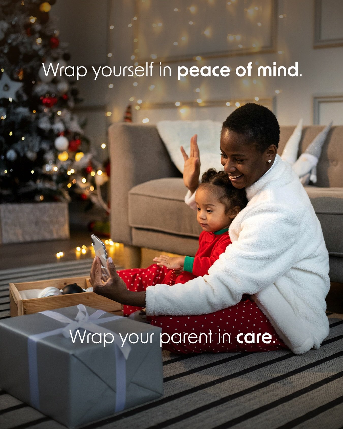 The best gift is knowing that your elderly parent or loved one is well taken care of this holiday season. ❤️

If you&rsquo;re balancing care for a young child with care for an aging parent, that&rsquo;s no small task this winter! Whether you&rsquo;re