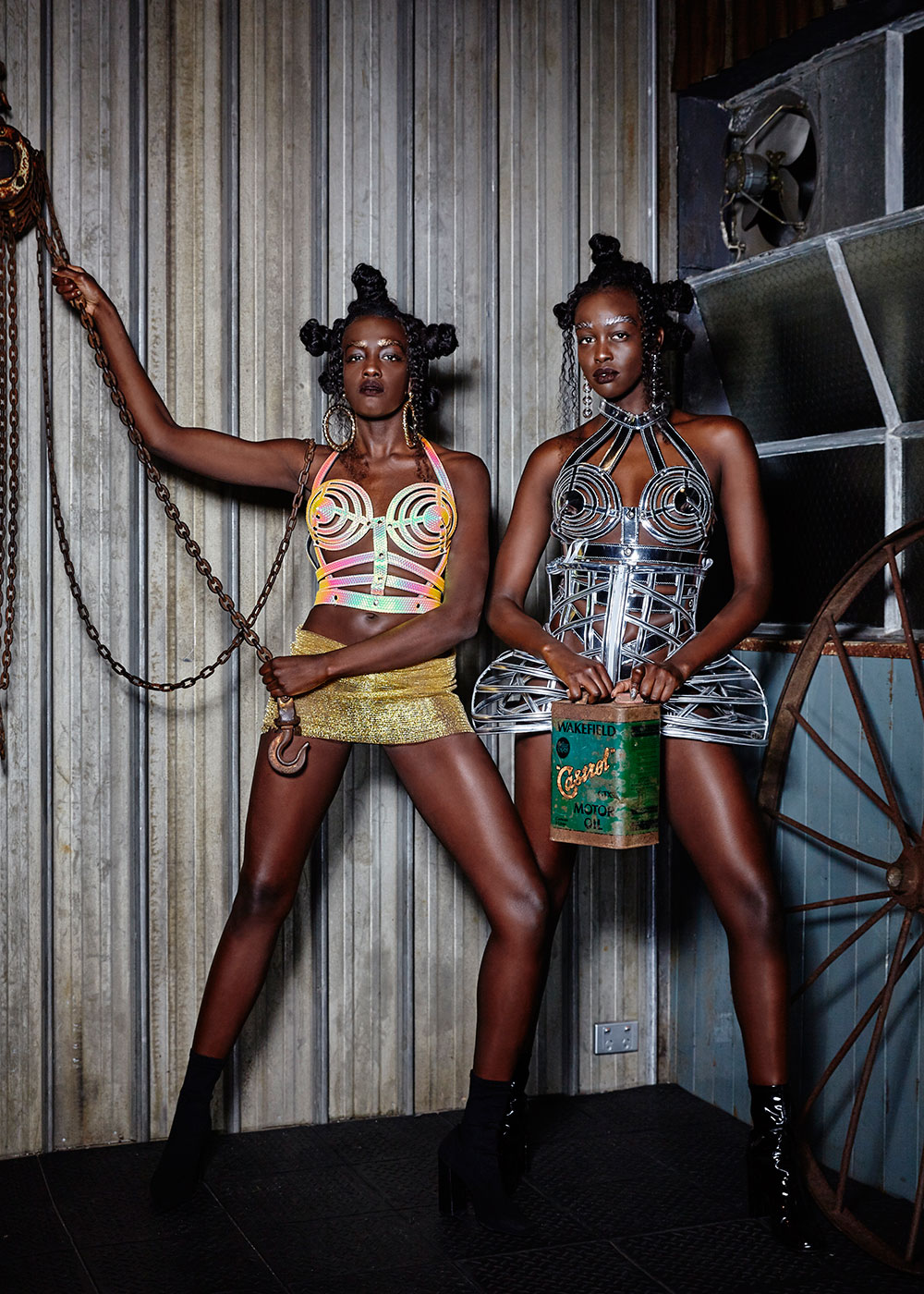 Ntombi Moyo for One Diaspora Gala DJ duo: Mai Sisters