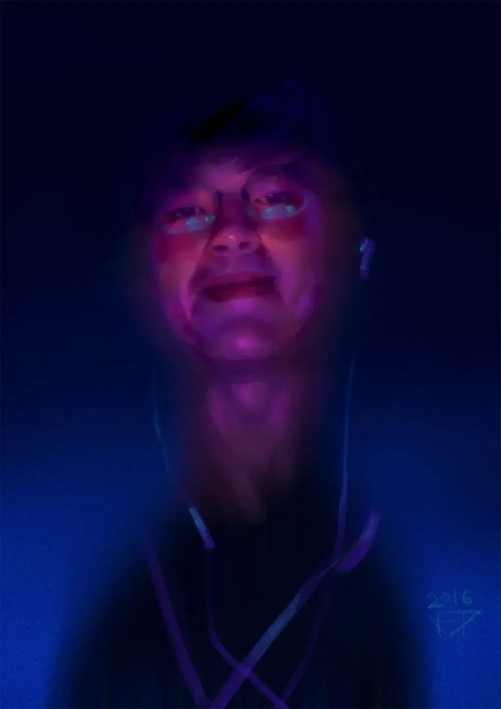 Allen - portrait digital