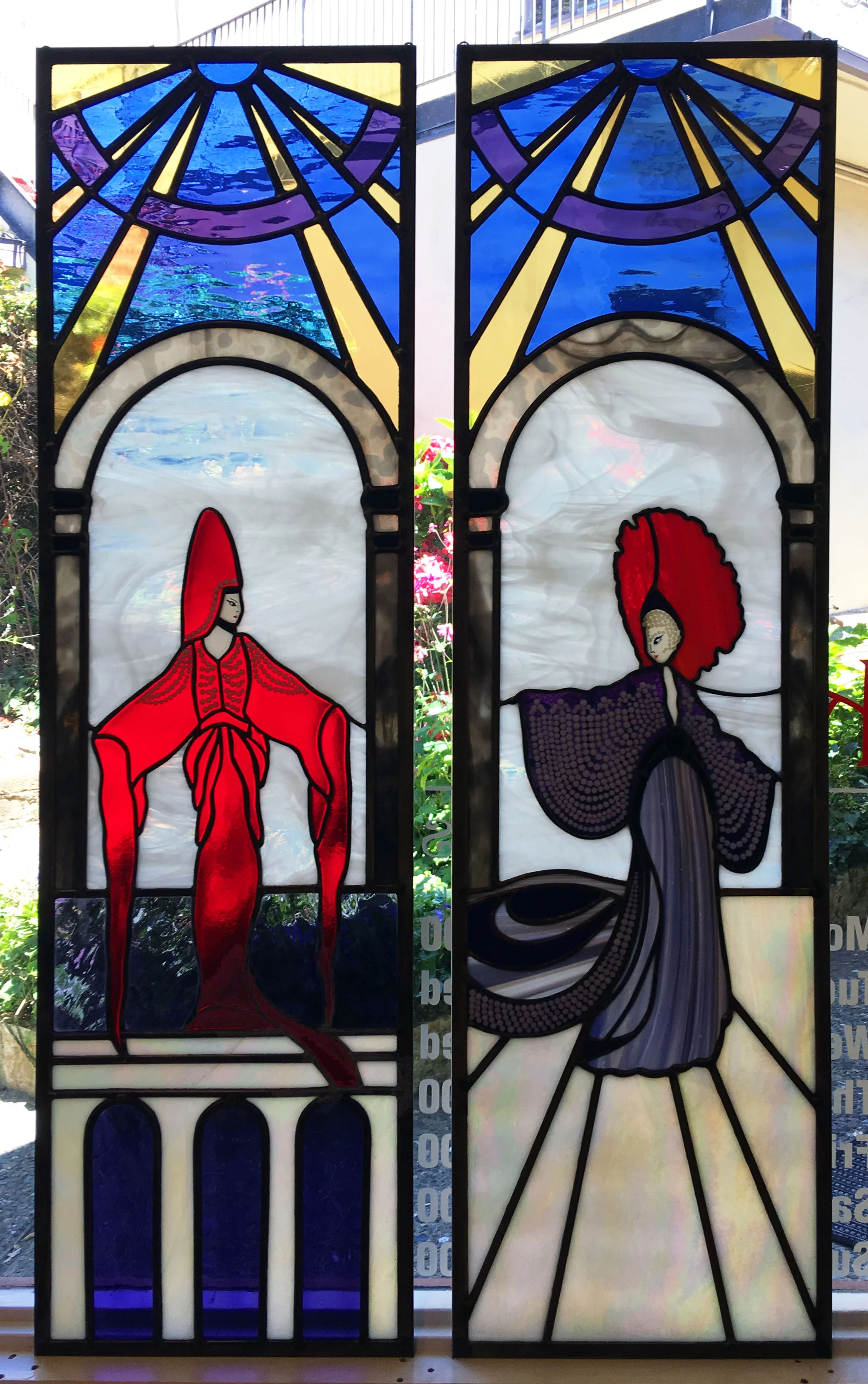 Leaded Glass Panels