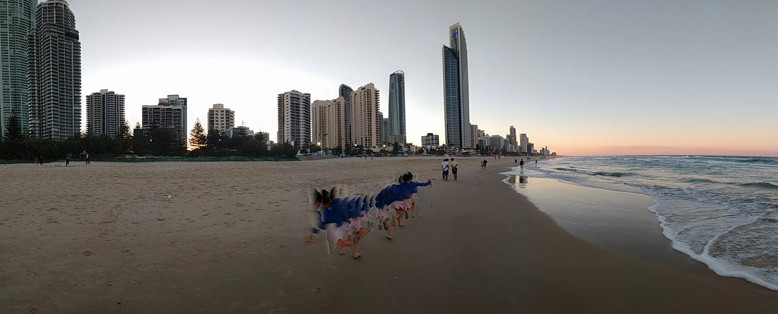The Gold Coast, where Allan Yeomans works, is particularly vulnerable to sea level rise. See this map for a scenario based on a conservative rise of 110cm .