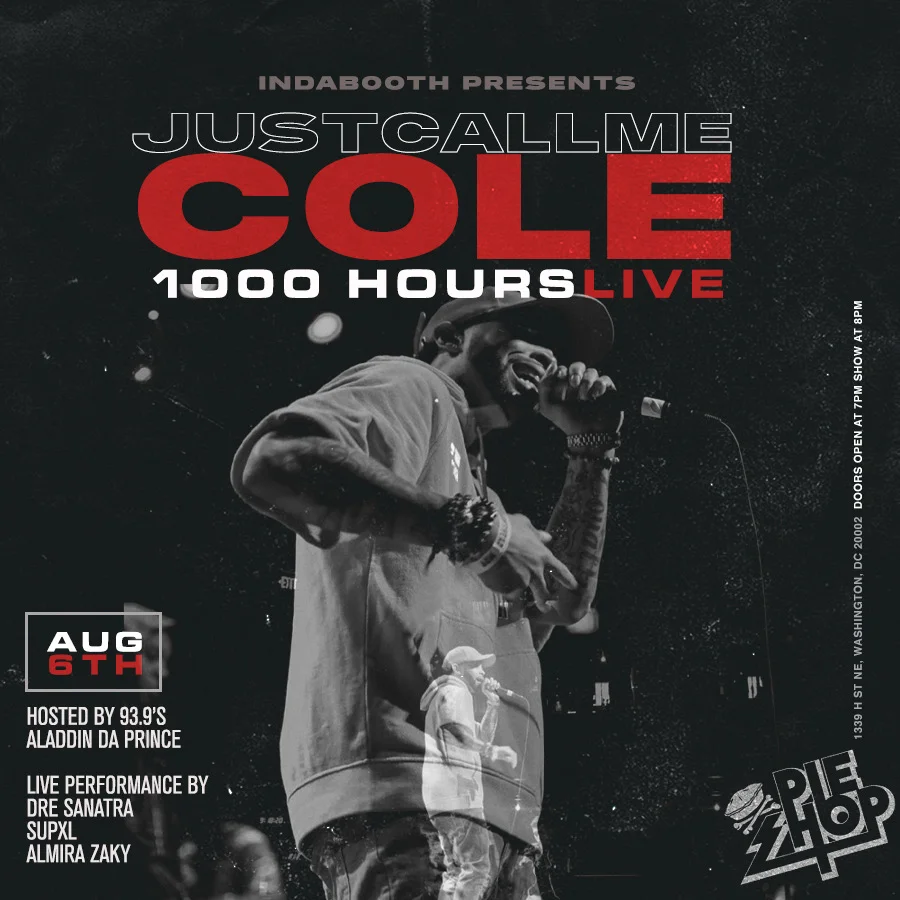 JustCallMeCole presents: 1000 Hours Concert