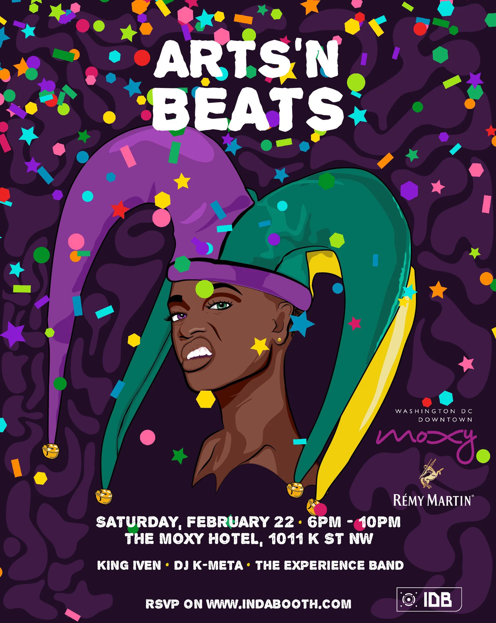 Arts 'N Beats at The Moxy! (Sponsored by Remy Martin)