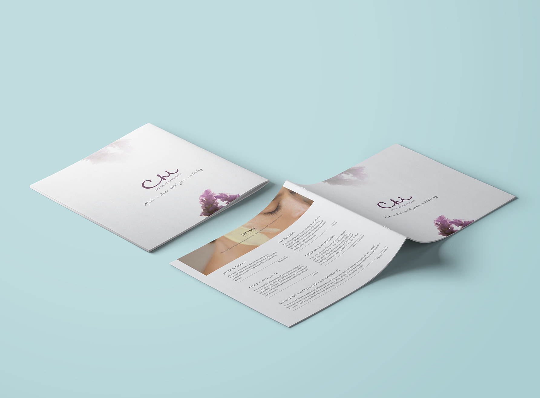 CHI, The Spa Square Menu | Print