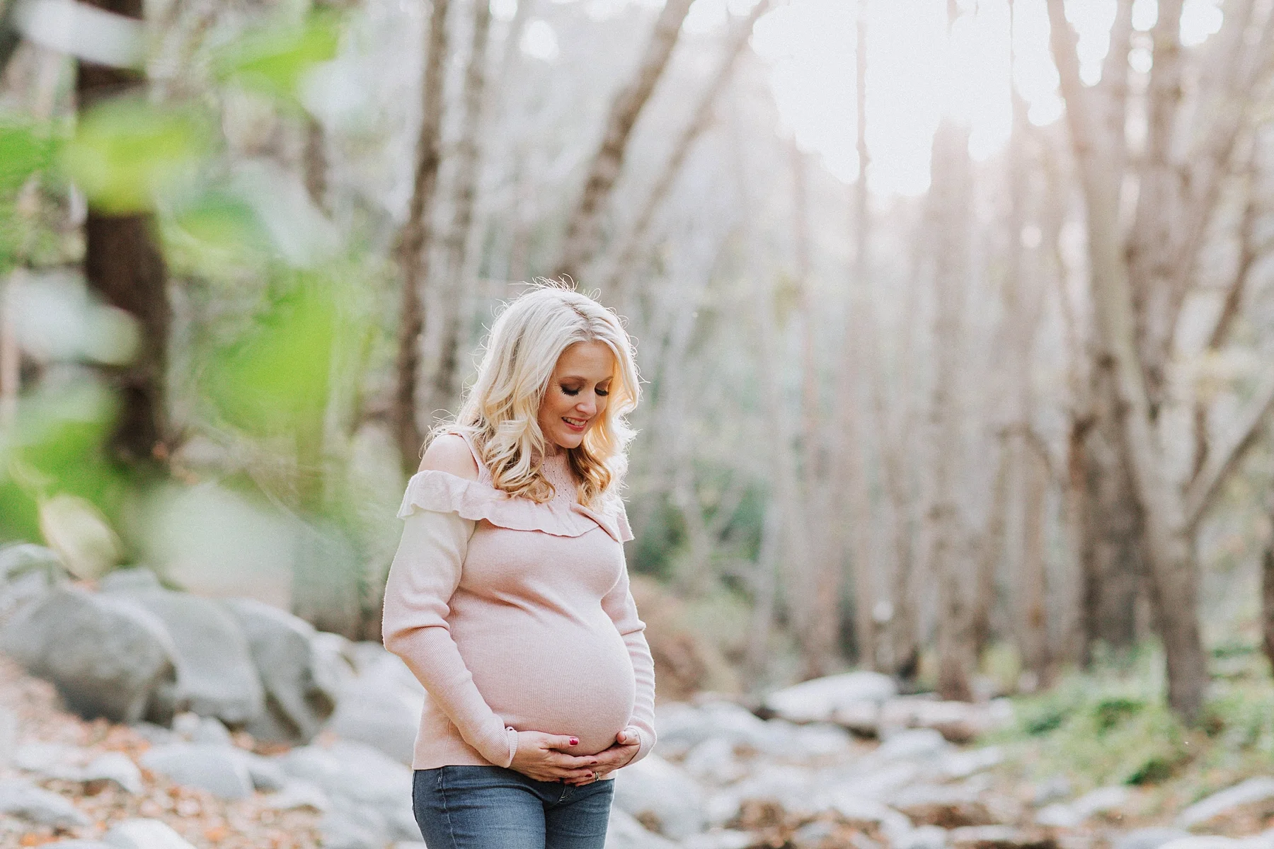 Los Angeles Mountain Maternity Photography