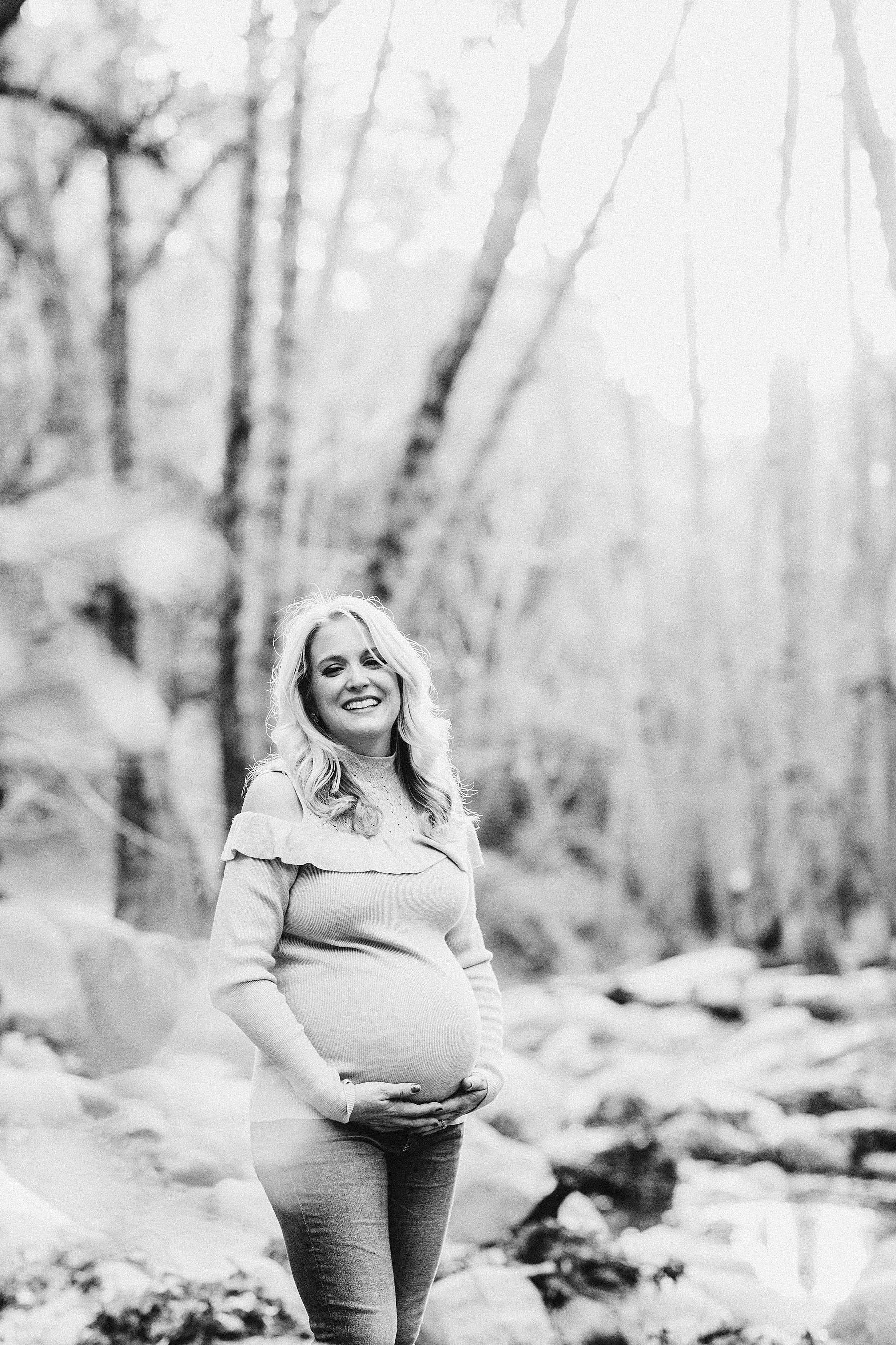 Los Angeles Mountain Maternity Photography