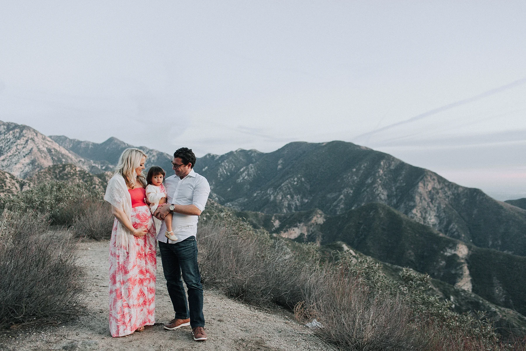 Los Angeles Mountain Maternity Photography