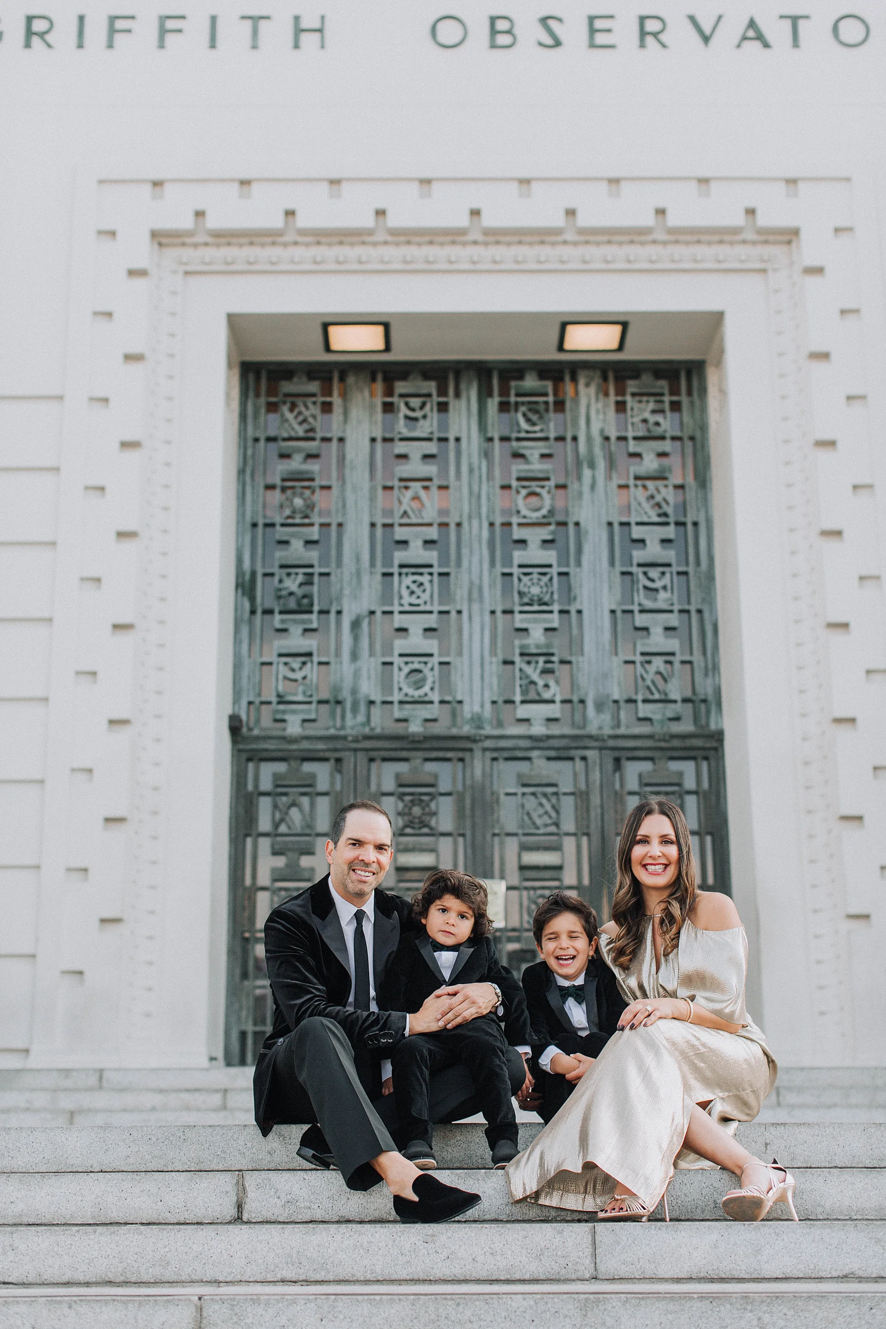 Griffith Observatory Family Photoshoot