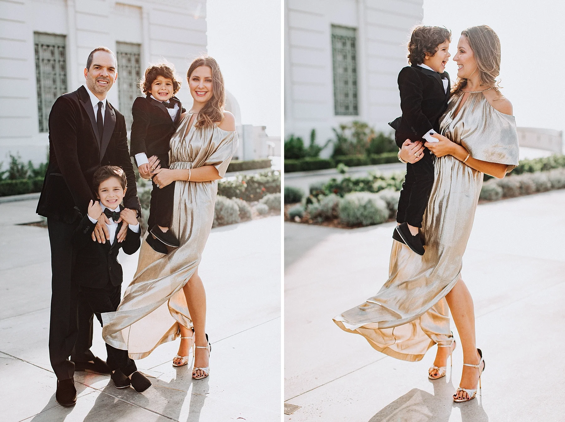 Griffith Observatory Family Photoshoot