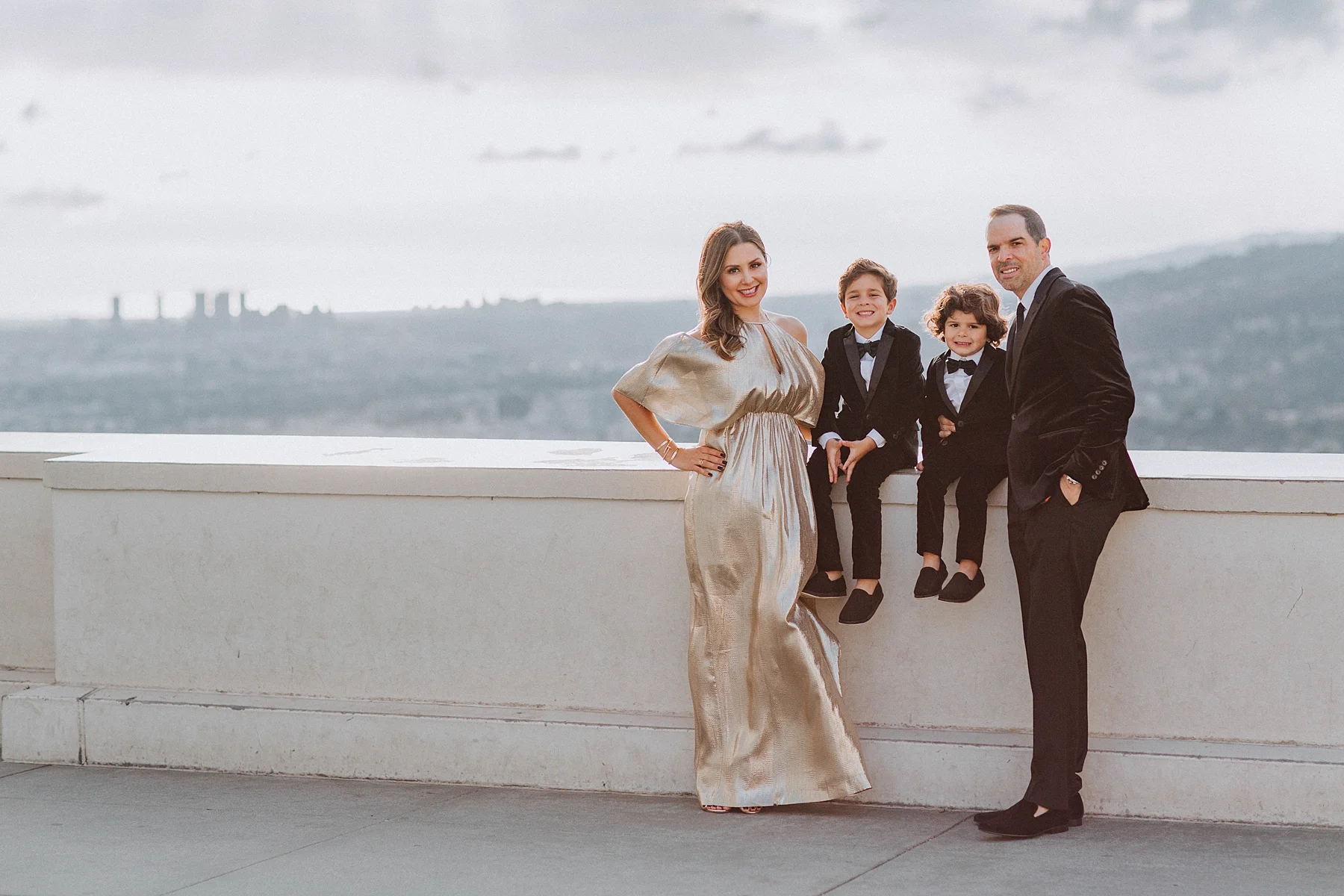 Griffith Observatory Family Photoshoot