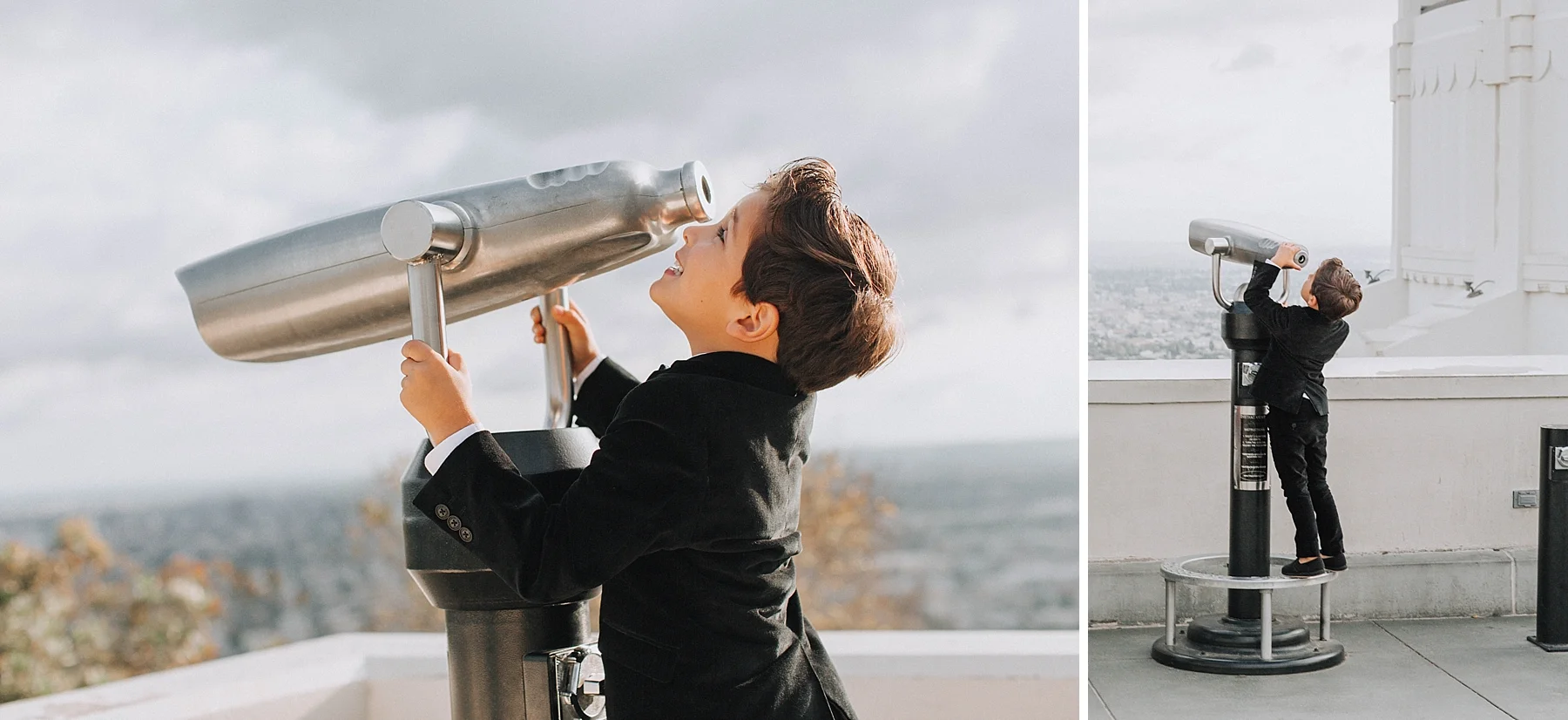 Griffith Observatory Family Photoshoot