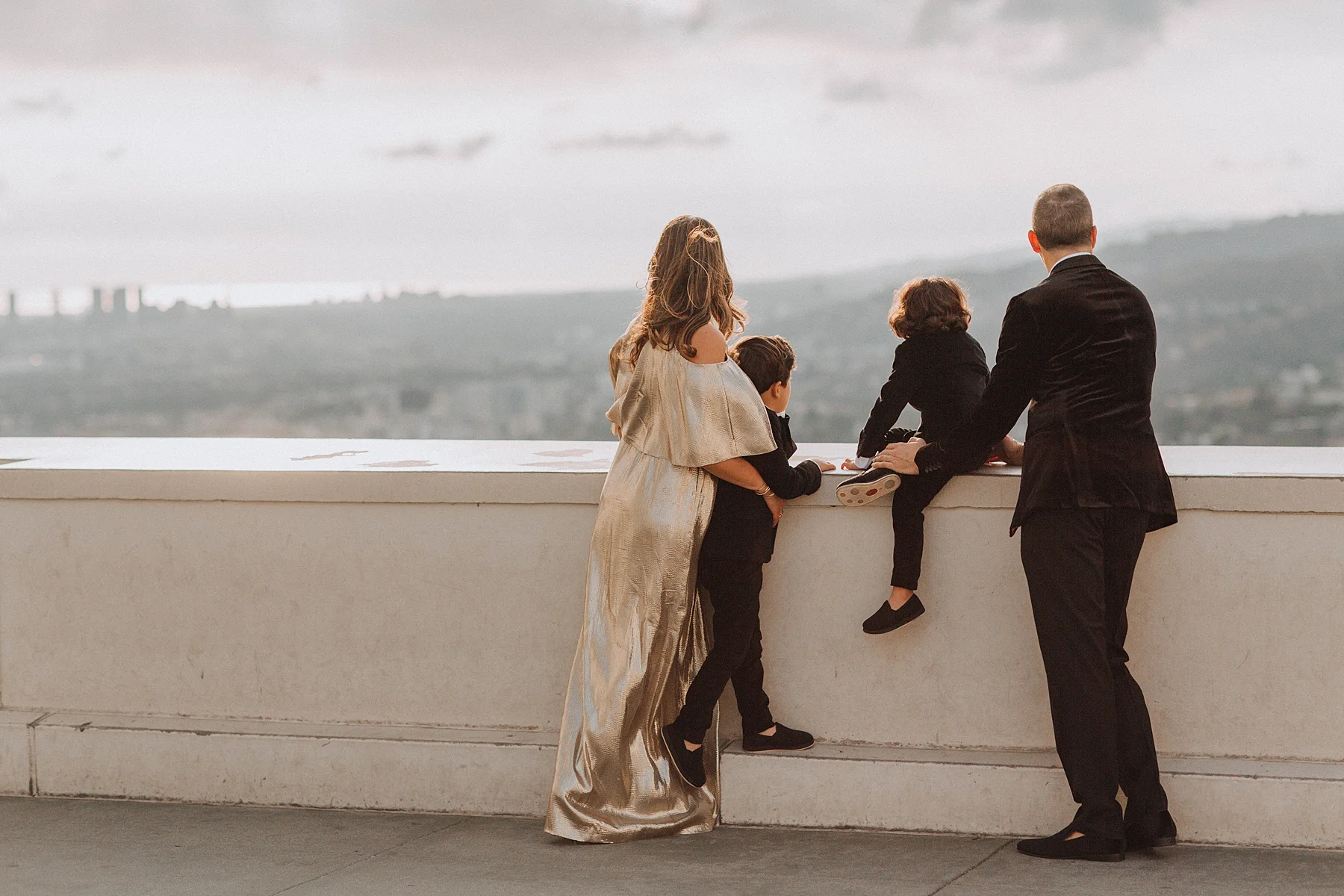 Griffith Observatory Family Photoshoot