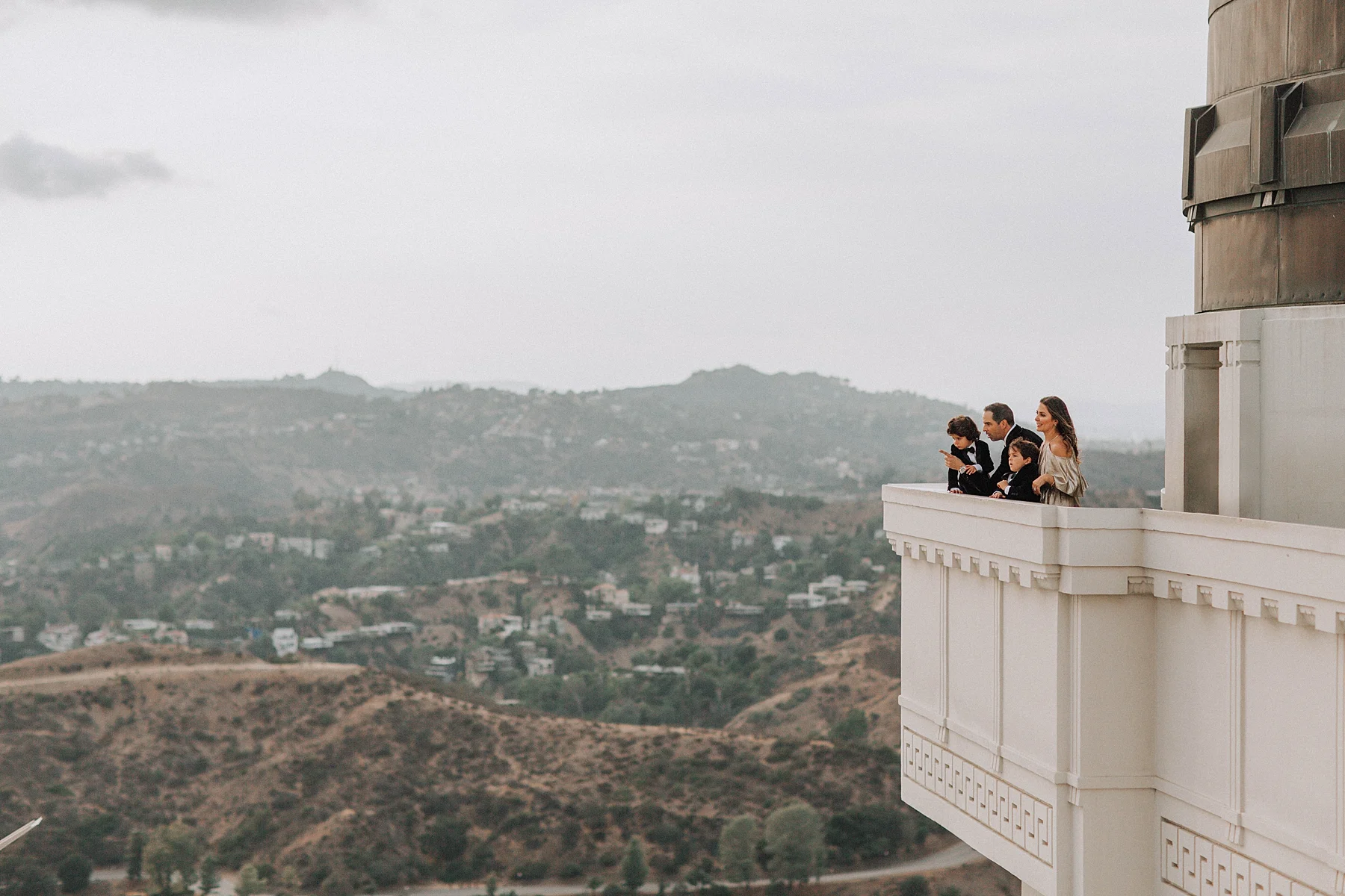 Griffith Observatory Family Photoshoot