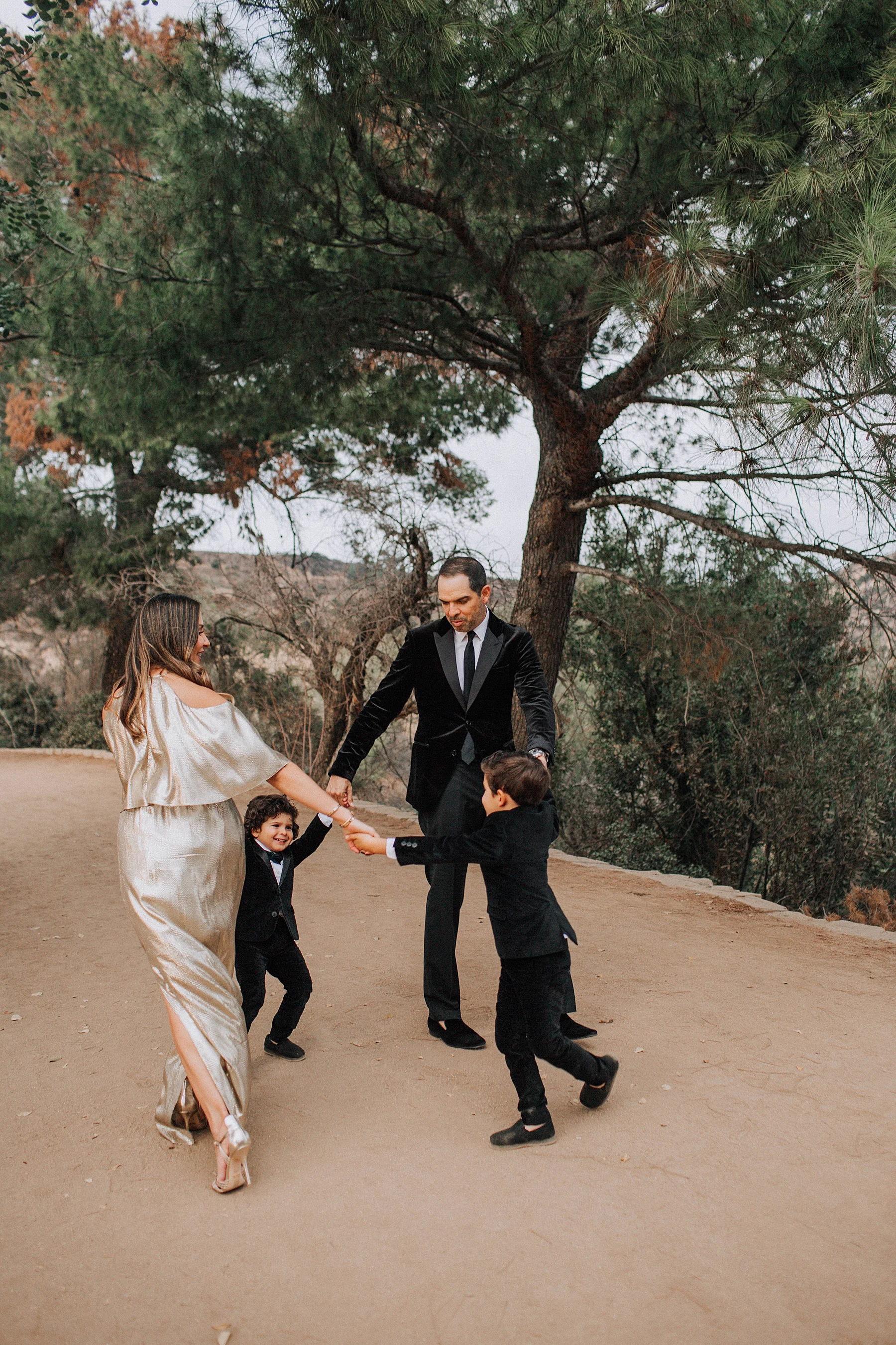 Griffith Observatory Family Photoshoot