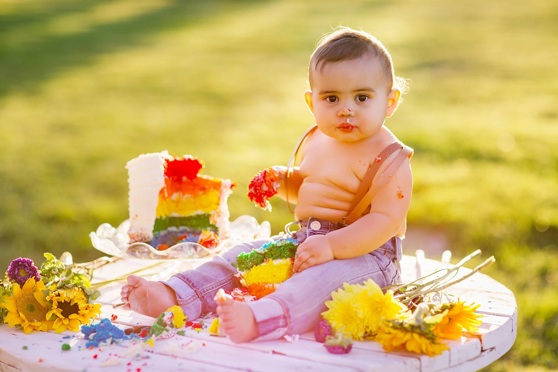 Las Vegas Cake Smash Photoshoot