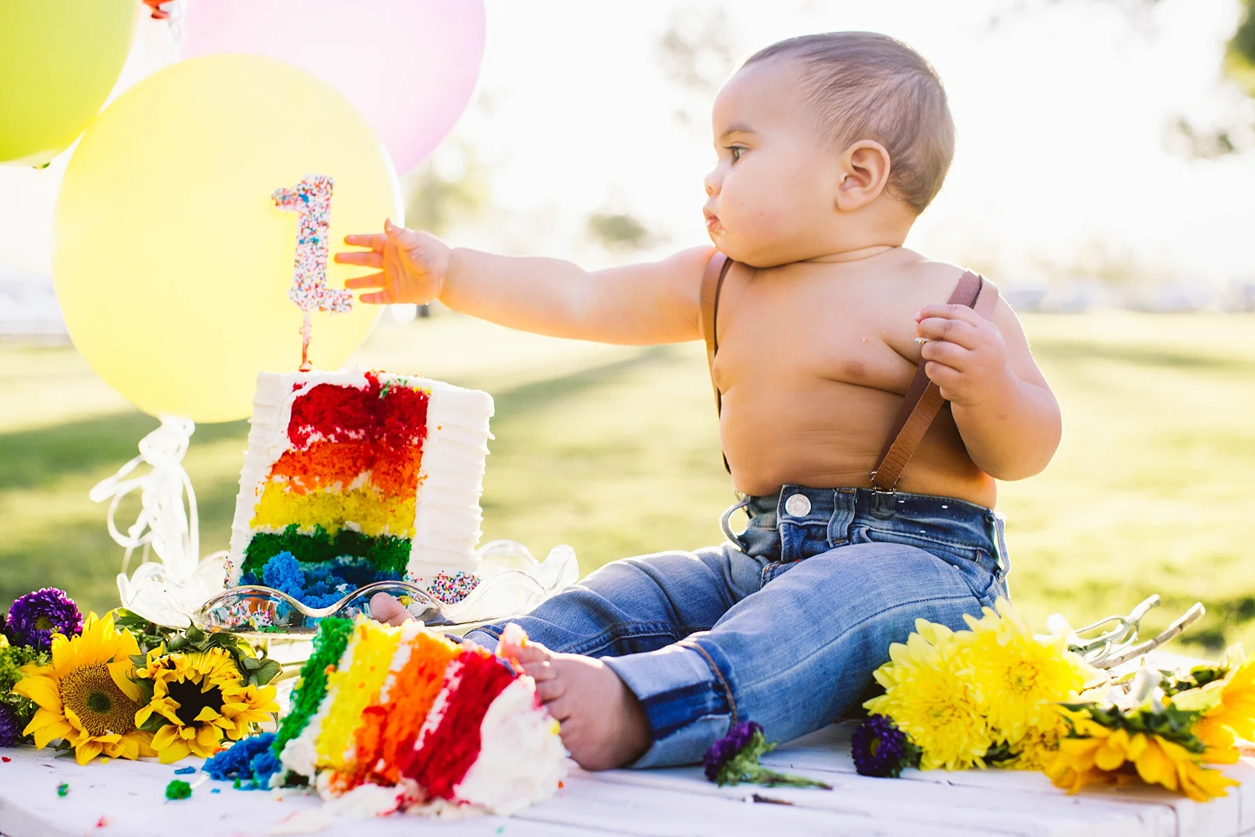 Las Vegas Cake Smash Photoshoot