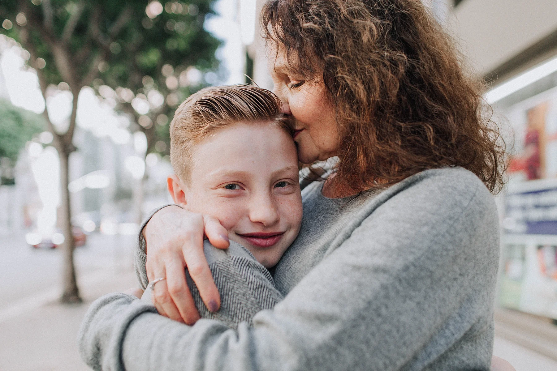 Downtown Los Angeles Family Photoshoot