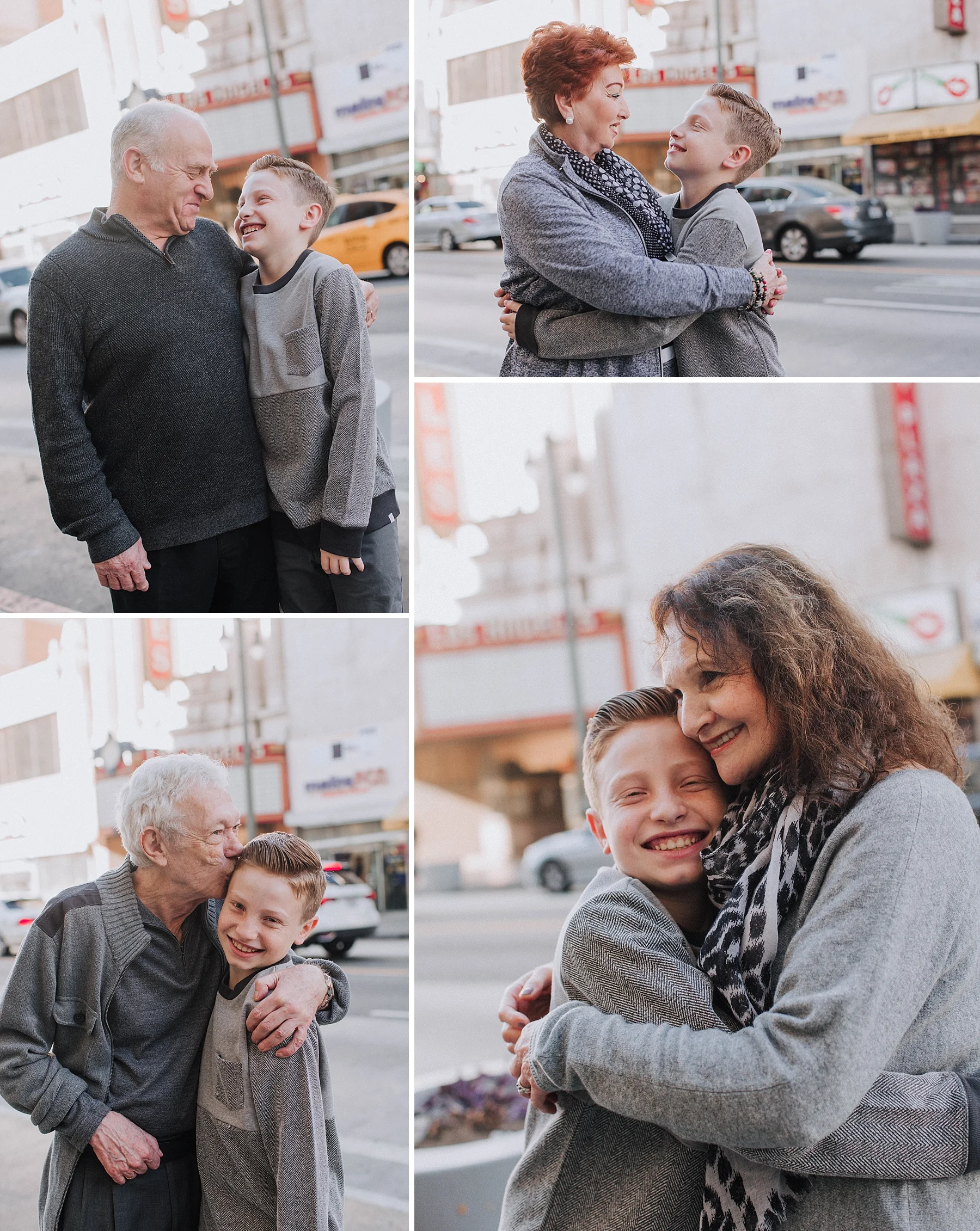 Downtown Los Angeles Family Photoshoot