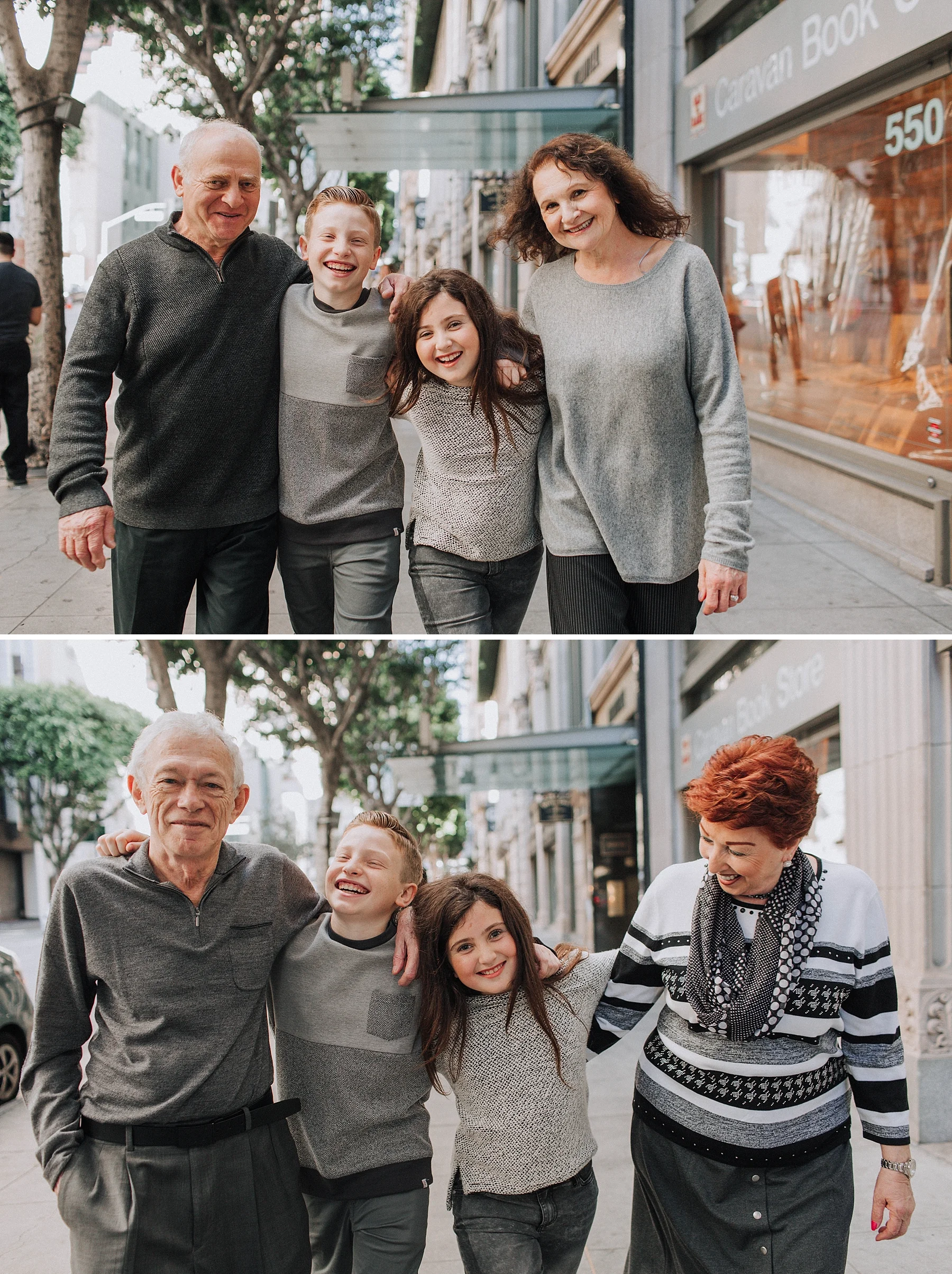 Downtown Los Angeles Family Photoshoot
