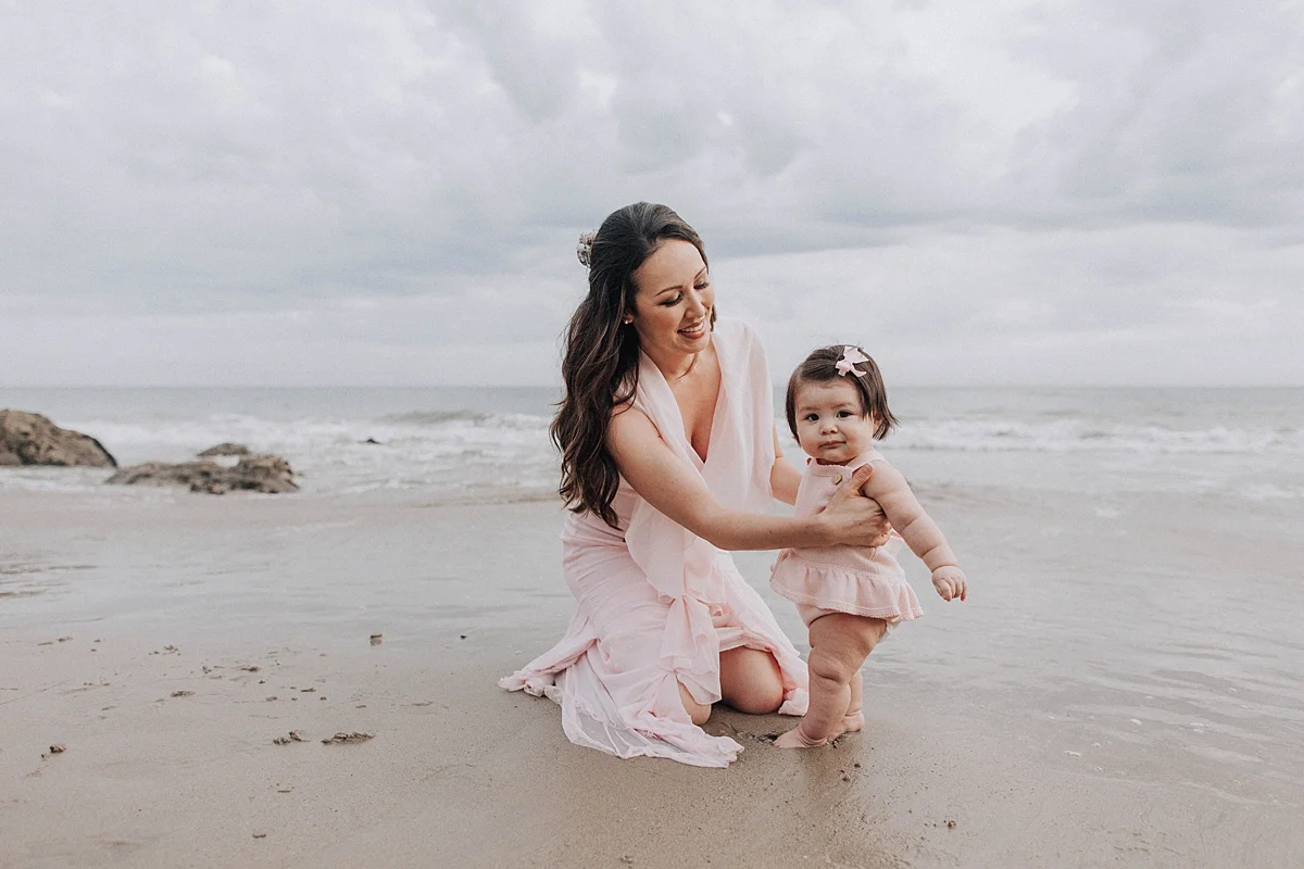 El Matador State Beach Family Photo Shoot