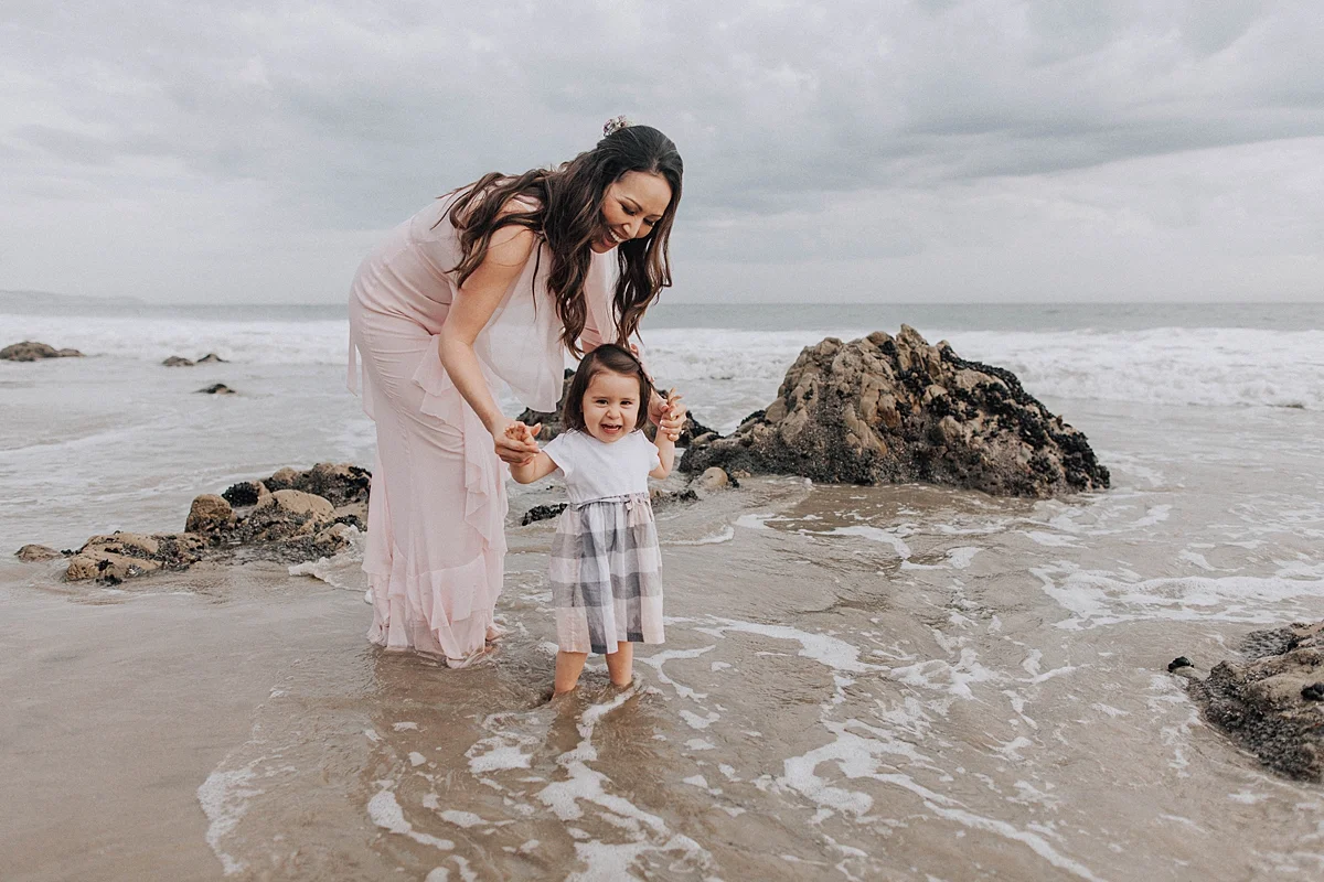 El Matador State Beach Family Photo Shoot