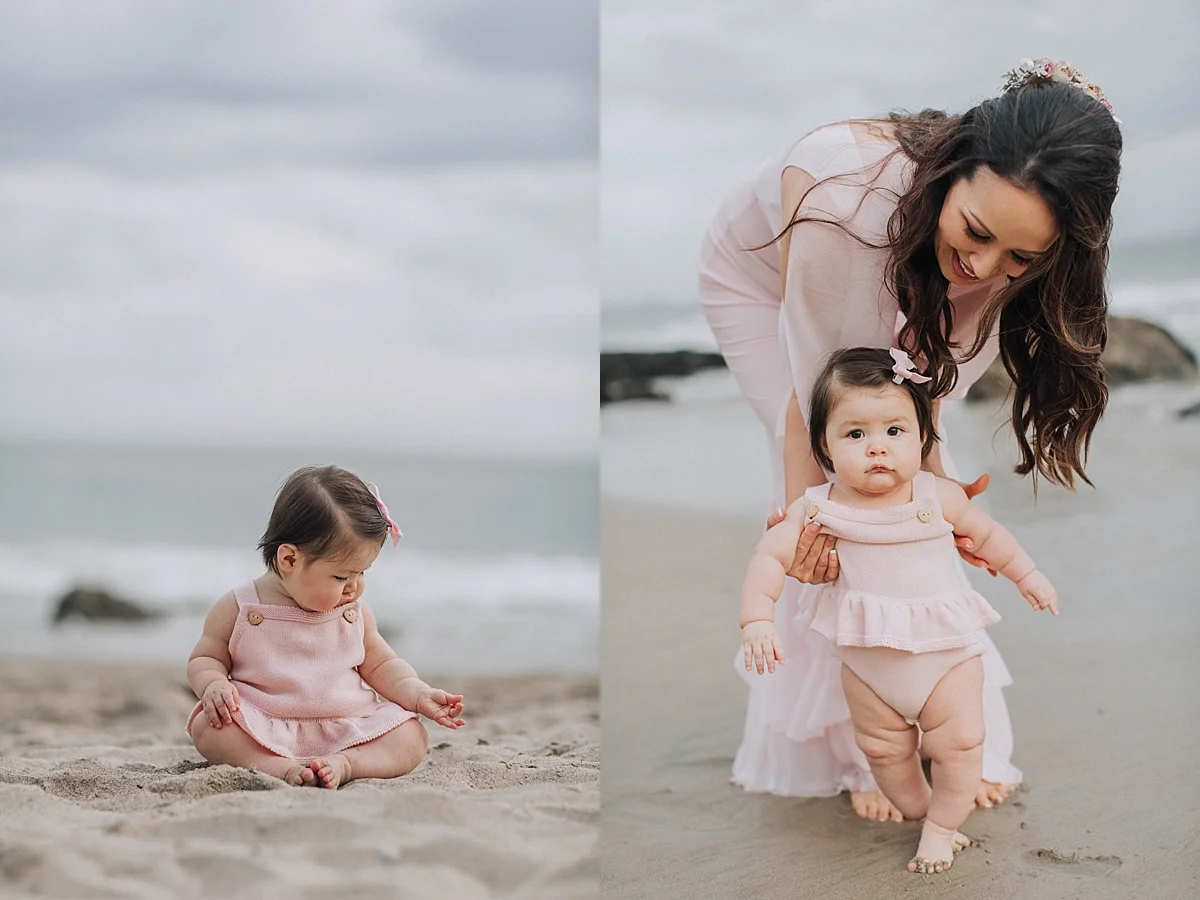 El Matador State Beach Family Photo Shoot