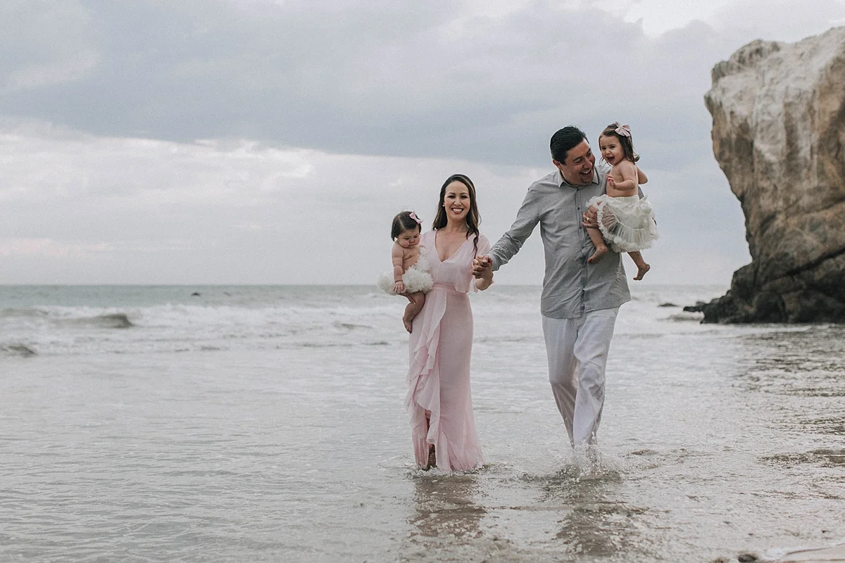 El Matador State Beach Family Photo Shoot