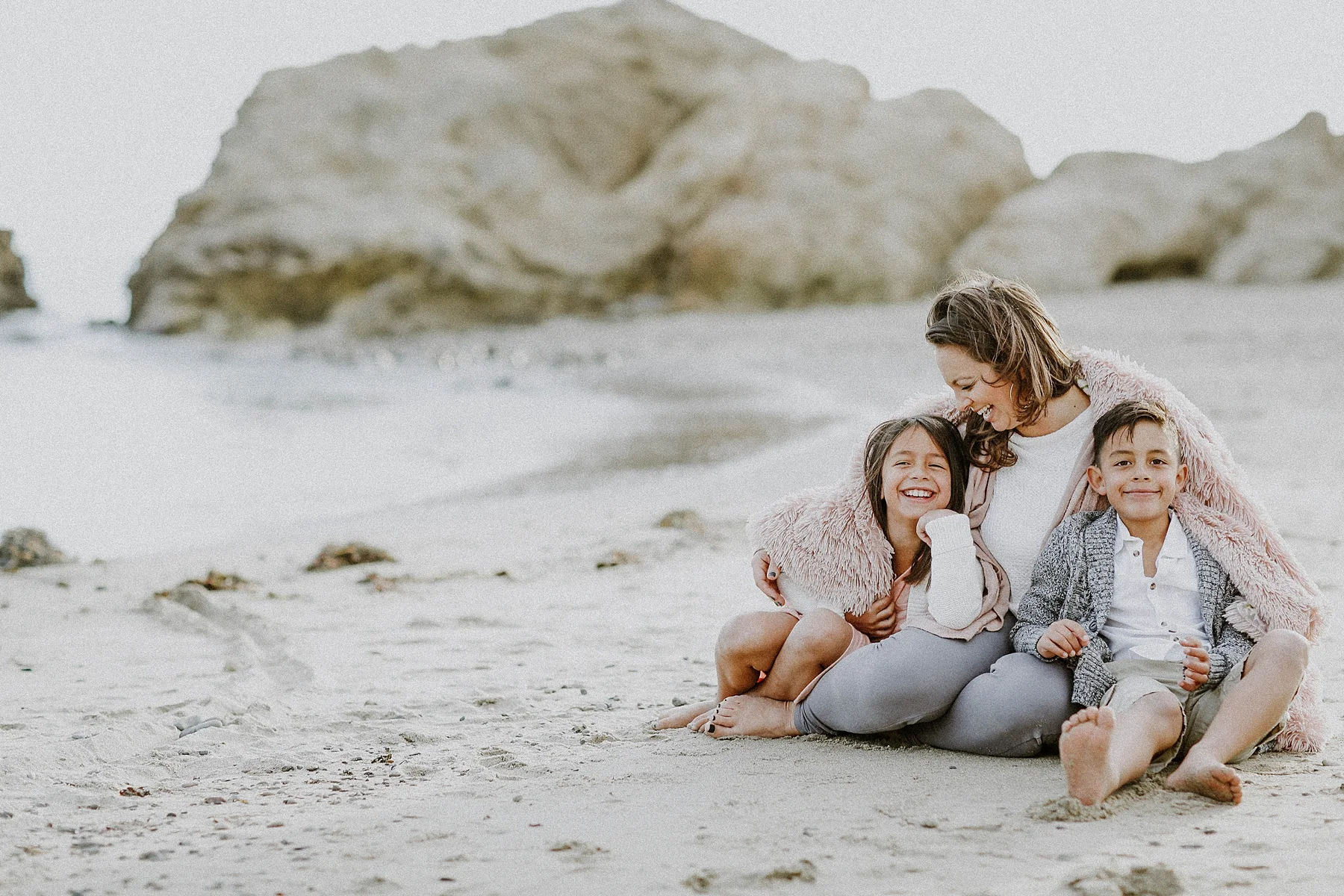 Leo Carrillo Beach Family Photo Shoot
