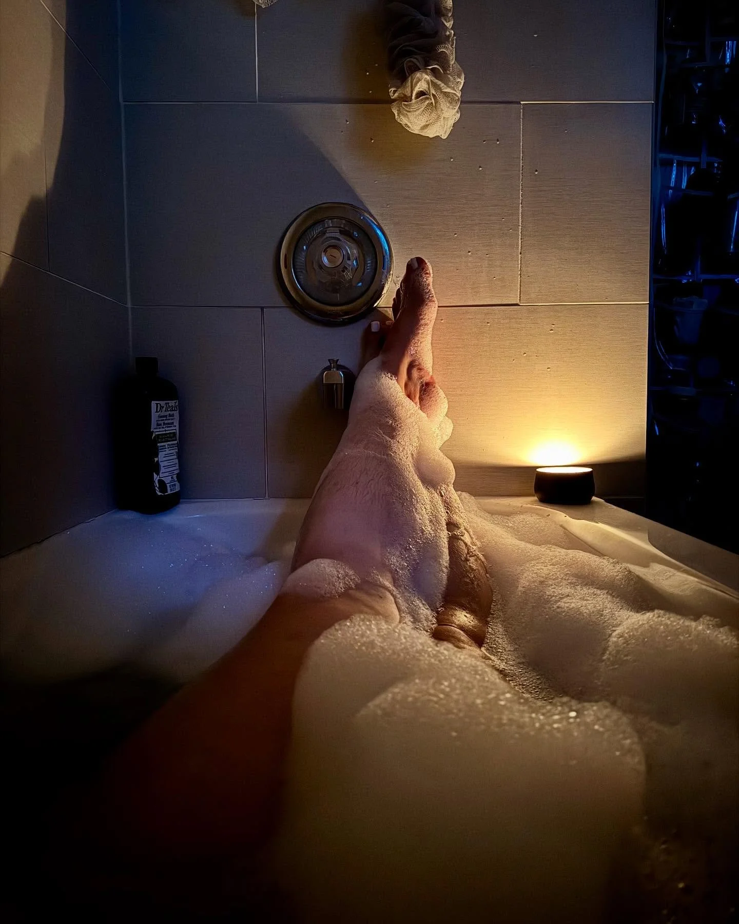 Hello self care. 

Things I do after dragon boating practice. 

#selfcare #bathtime #bubblebath