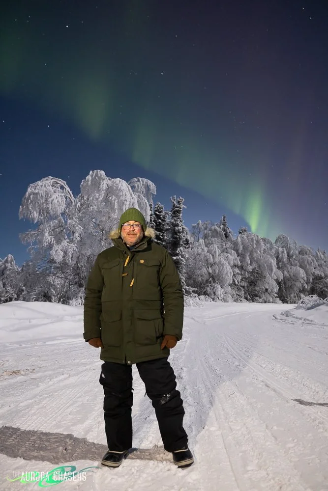 In Fairbanks for Northern Lights