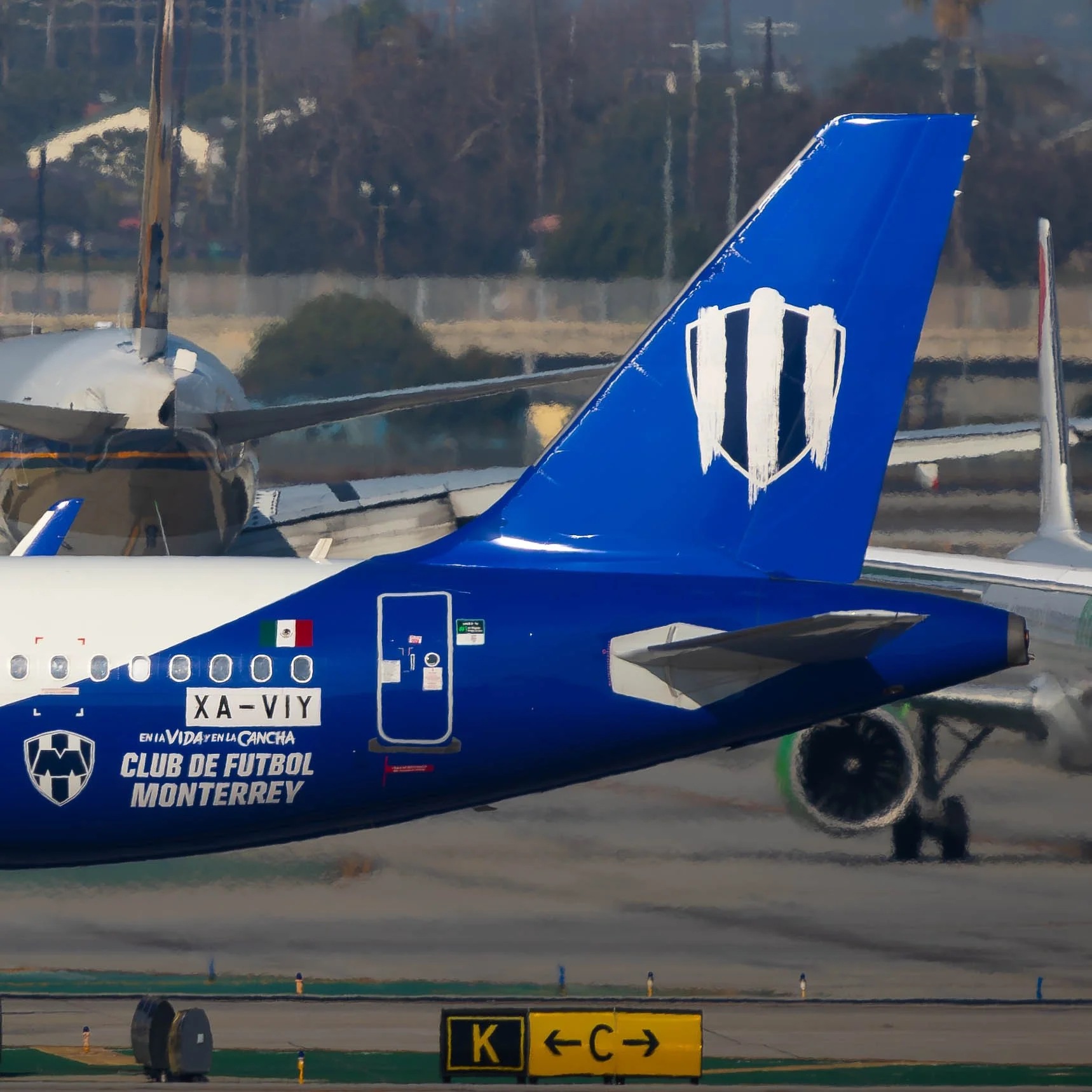 VivaAerobus Airbus A320neo " Club de Futbol Monterrey"