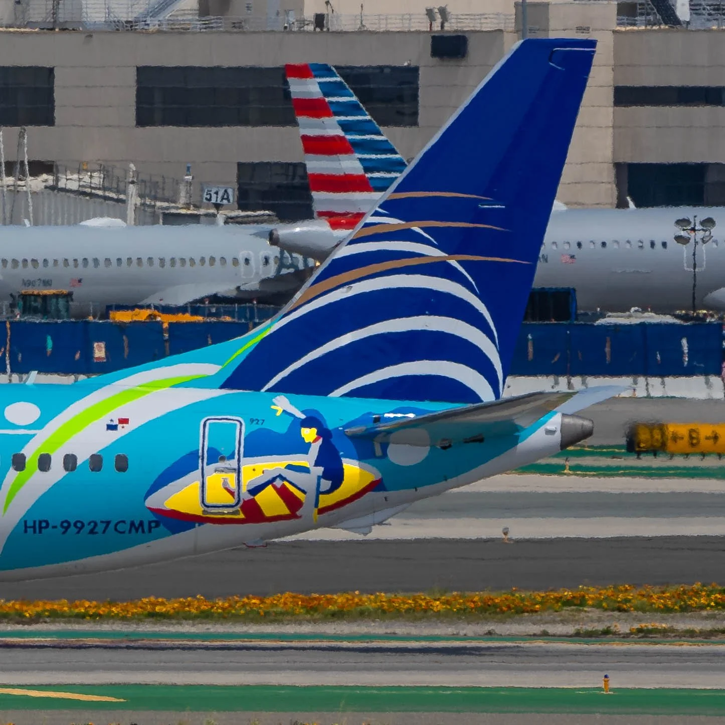 COPA Airlines Boeing 737 MAX9 "Surfing" Livery