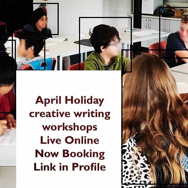 Now entirely online: bookings are now open for our April school holiday workshops! 👫📚 We&rsquo;ve developed our workshops to shift the fun, energy and atmosphere of our usual face-to-face meetings to the online environment. 👨🏼&zwj;💻👩🏻&zwj;💻 F